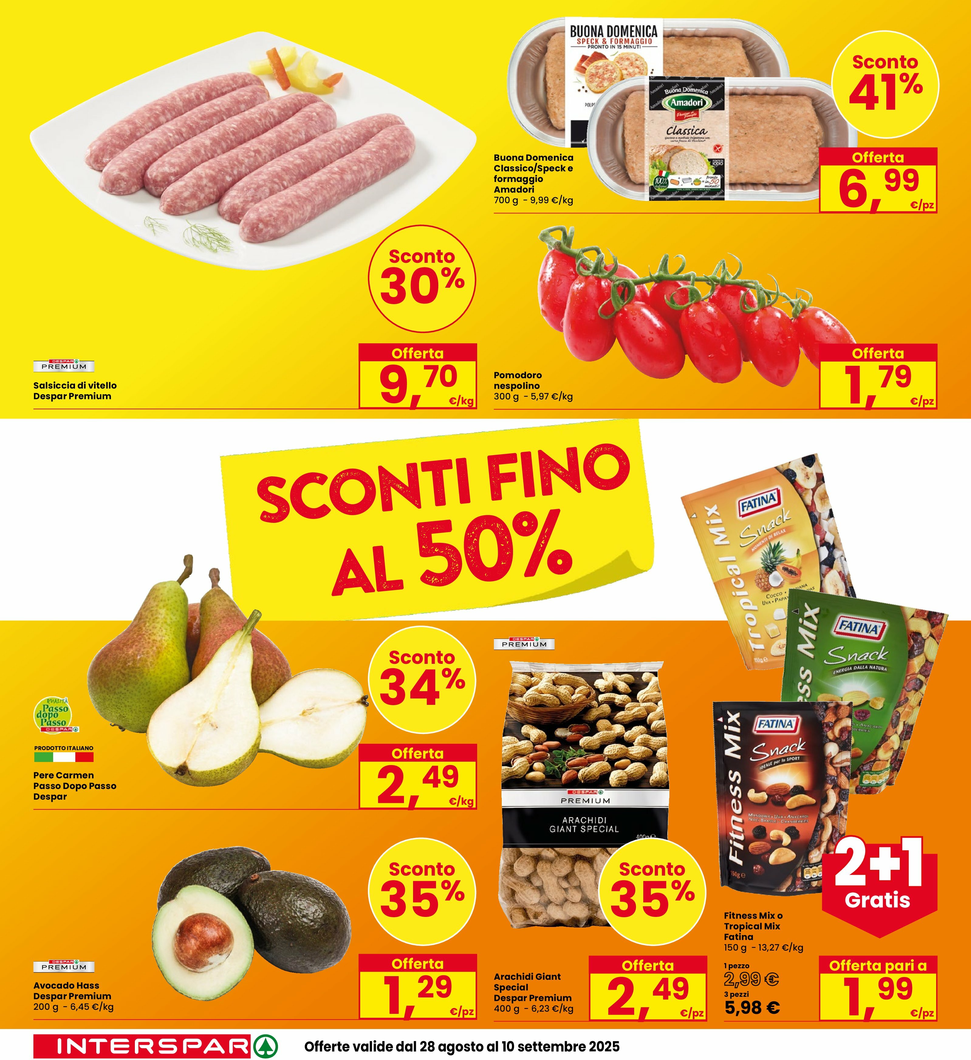 interspar - Volantino INTERSPAR valido dal 28/08 al 10/09 - page: 6 interspar - Volantino INTERSPAR valido dal 28/08 al 10/09 - page: 6