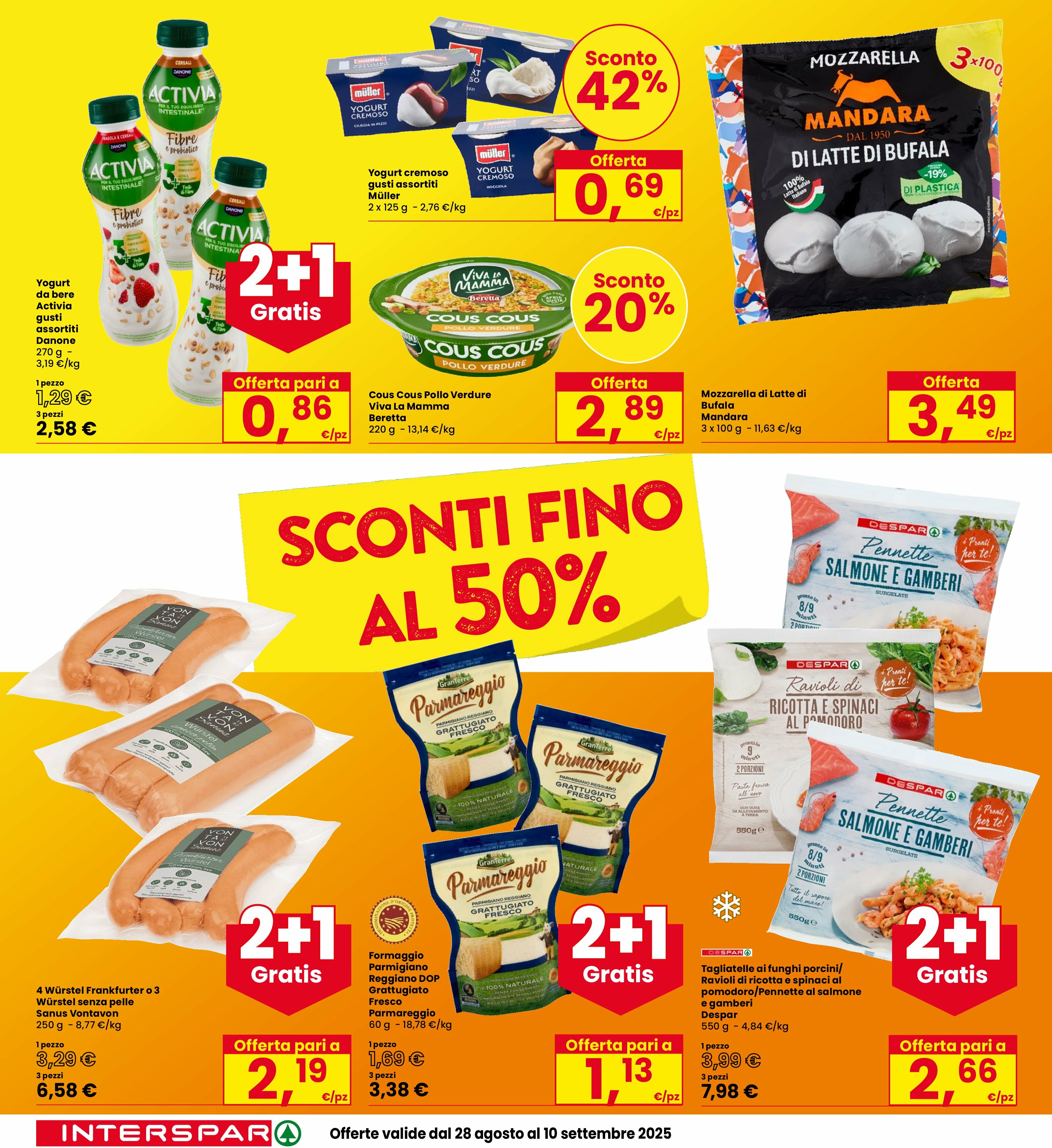 interspar - Volantino INTERSPAR valido dal 28/08 al 10/09 - page: 2 interspar - Volantino INTERSPAR valido dal 28/08 al 10/09 - page: 2