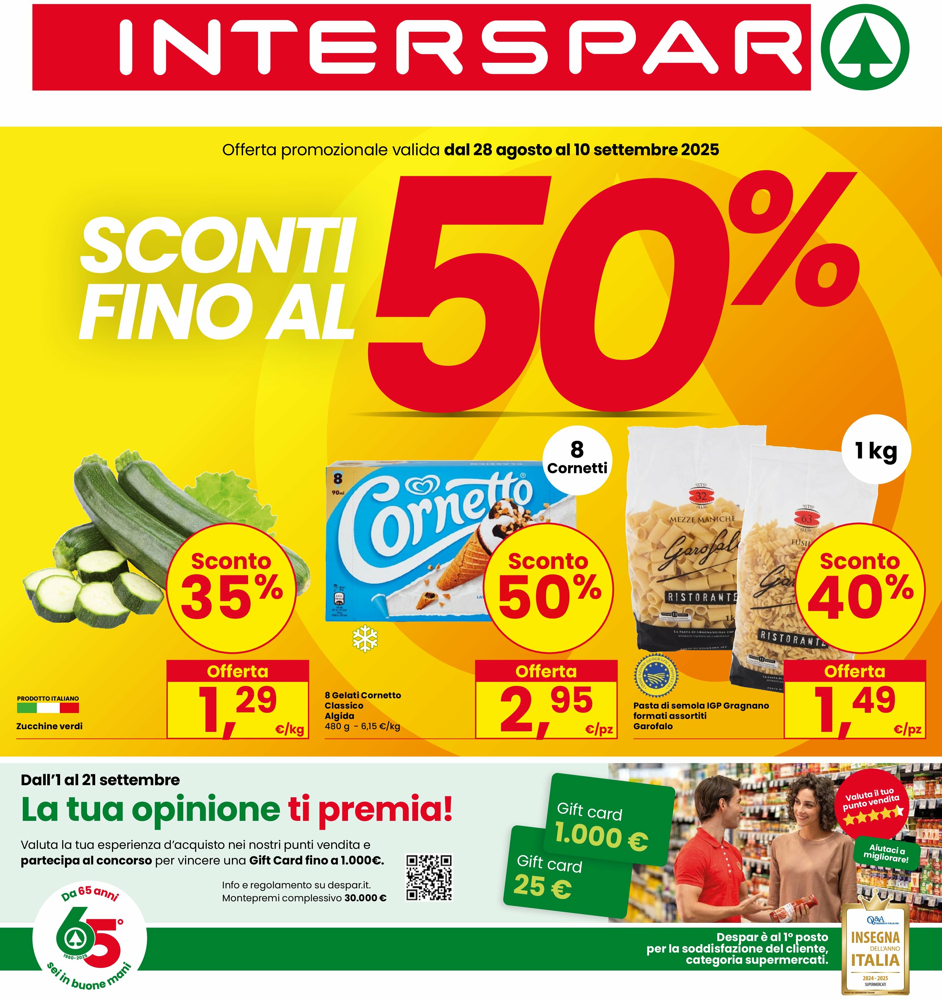 interspar - Volantino INTERSPAR valido dal 28/08 al 10/09 - page: 1 interspar - Volantino INTERSPAR valido dal 28/08 al 10/09 - page: 1