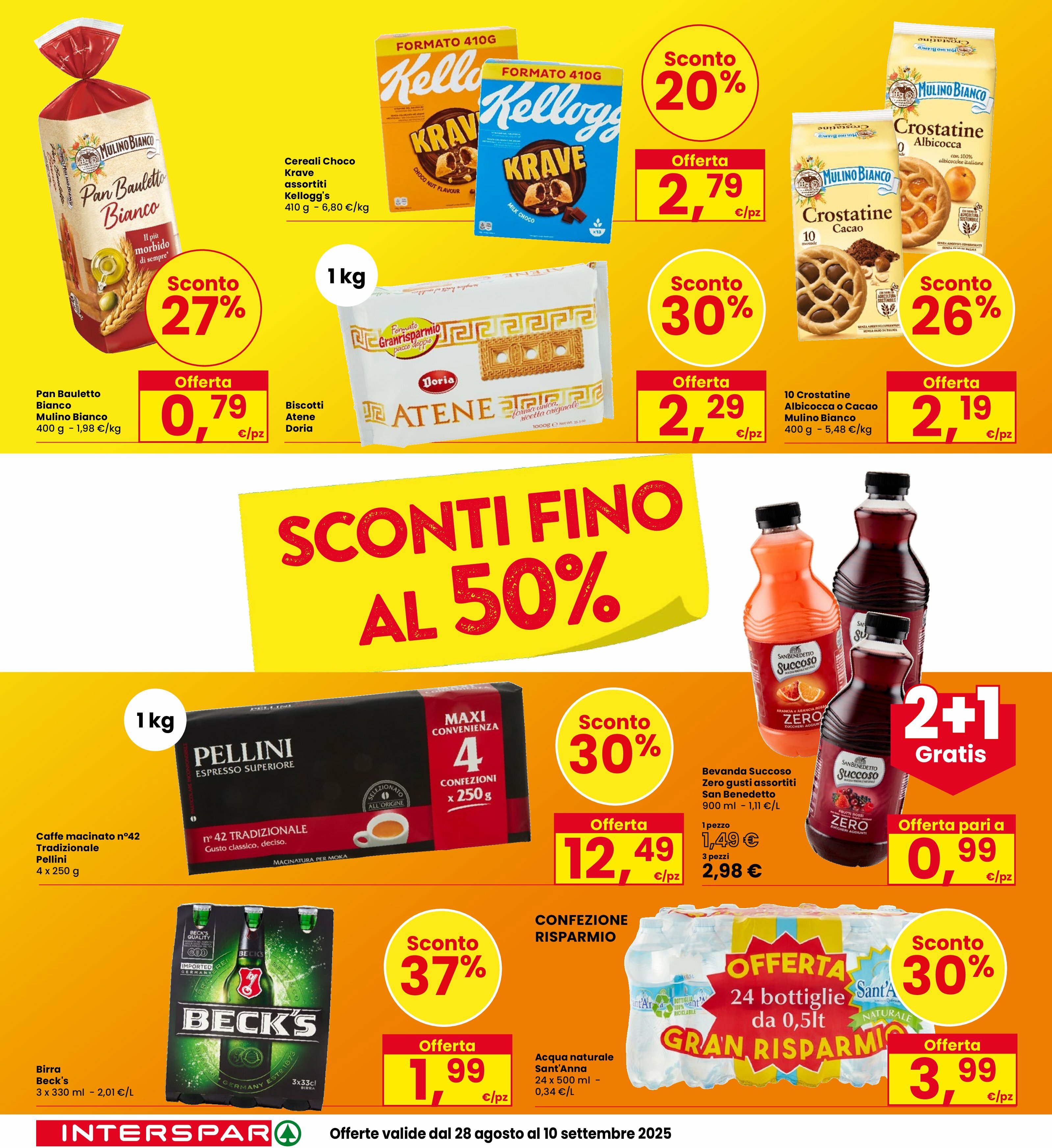 interspar - Volantino INTERSPAR valido dal 28/08 al 10/09 - page: 4 interspar - Volantino INTERSPAR valido dal 28/08 al 10/09 - page: 4