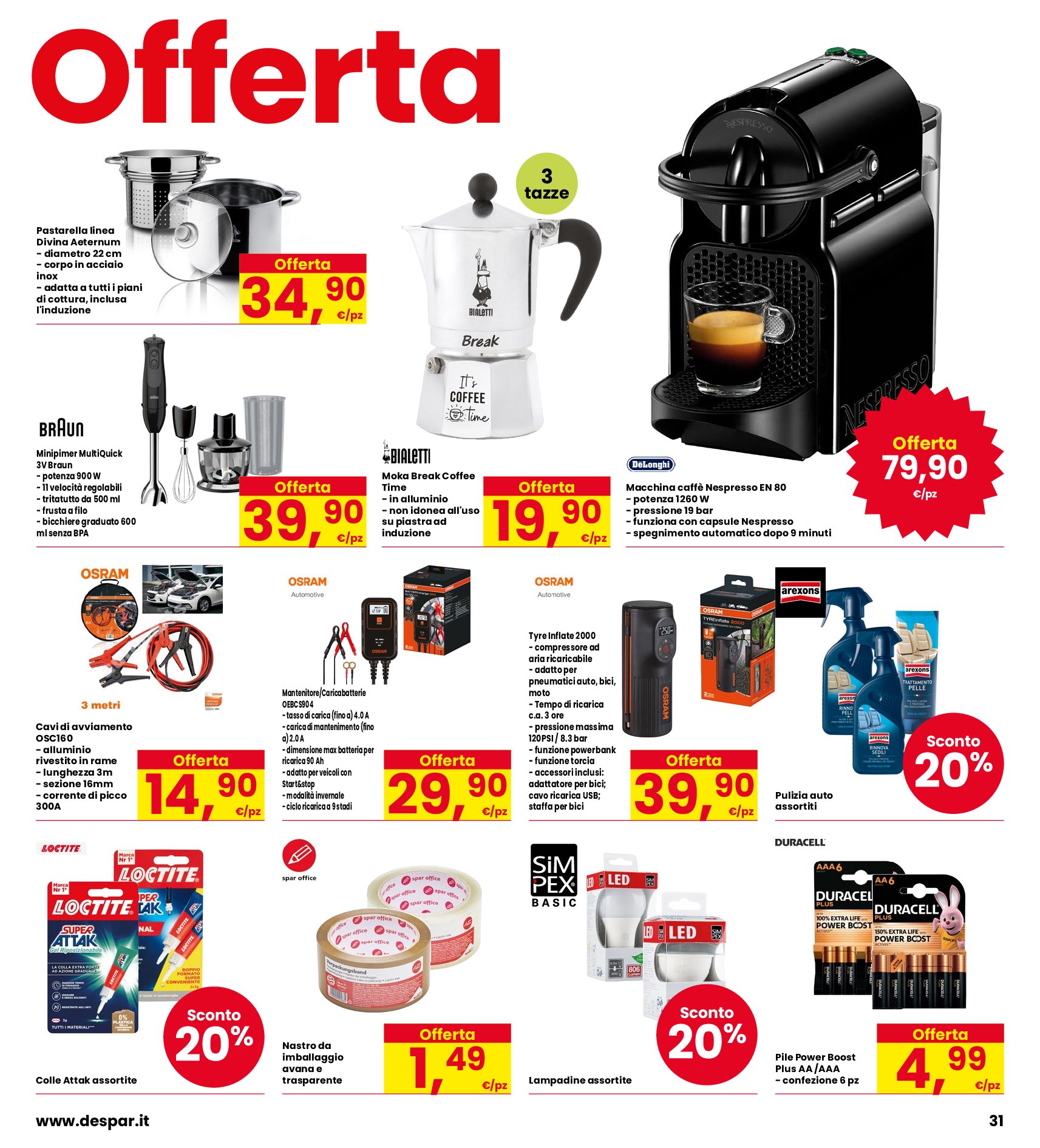 interspar - Volantino INTERSPAR valido dal 11/09 al 21/09 - page: 31