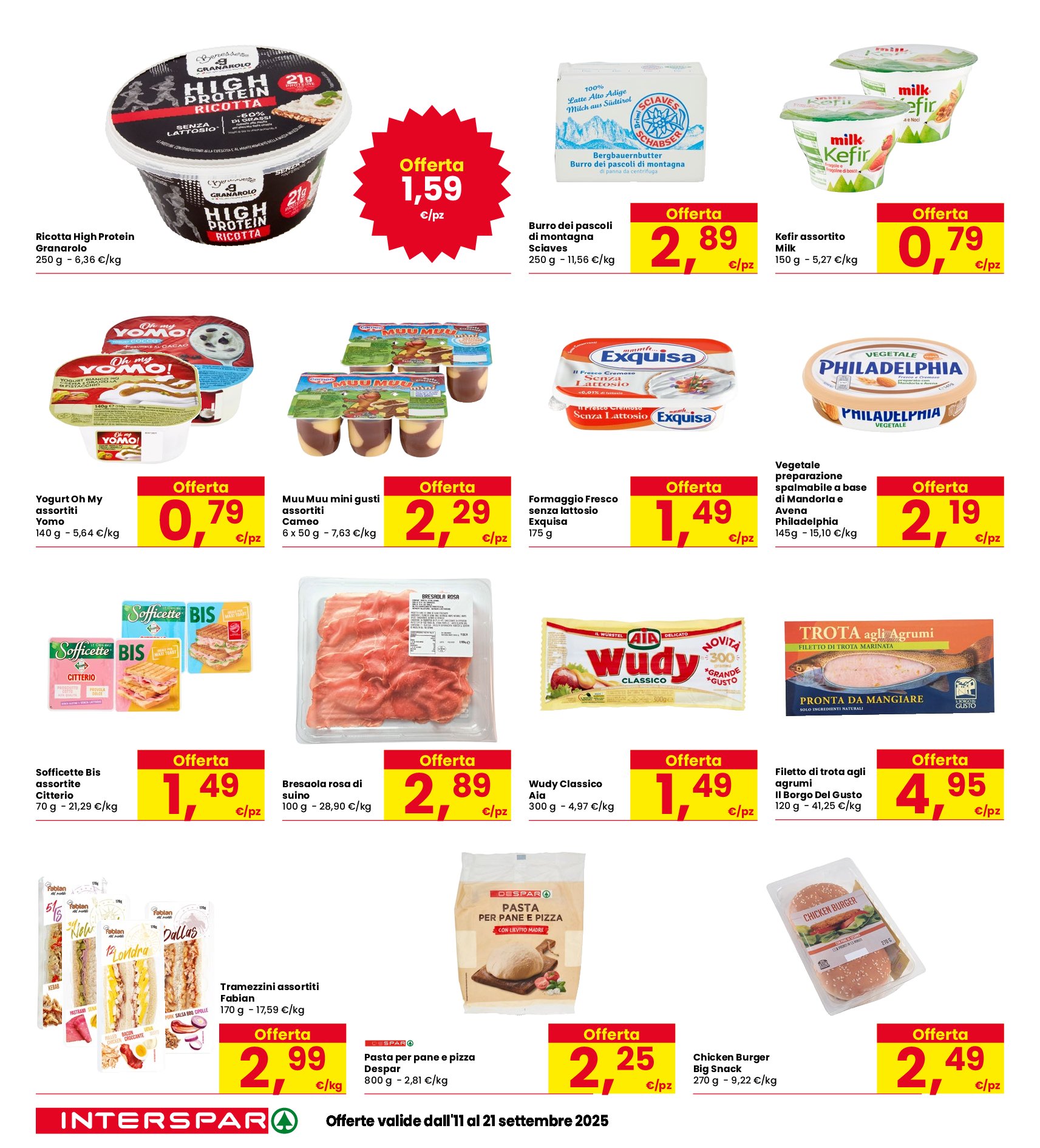 interspar - Volantino INTERSPAR valido dal 11/09 al 21/09 - page: 18