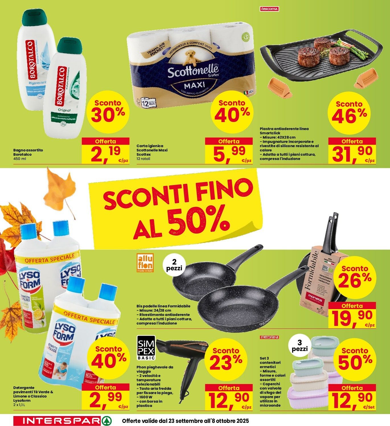 interspar - Volantino INTERSPAR valido dal 23/09 al 08/10 - page: 6