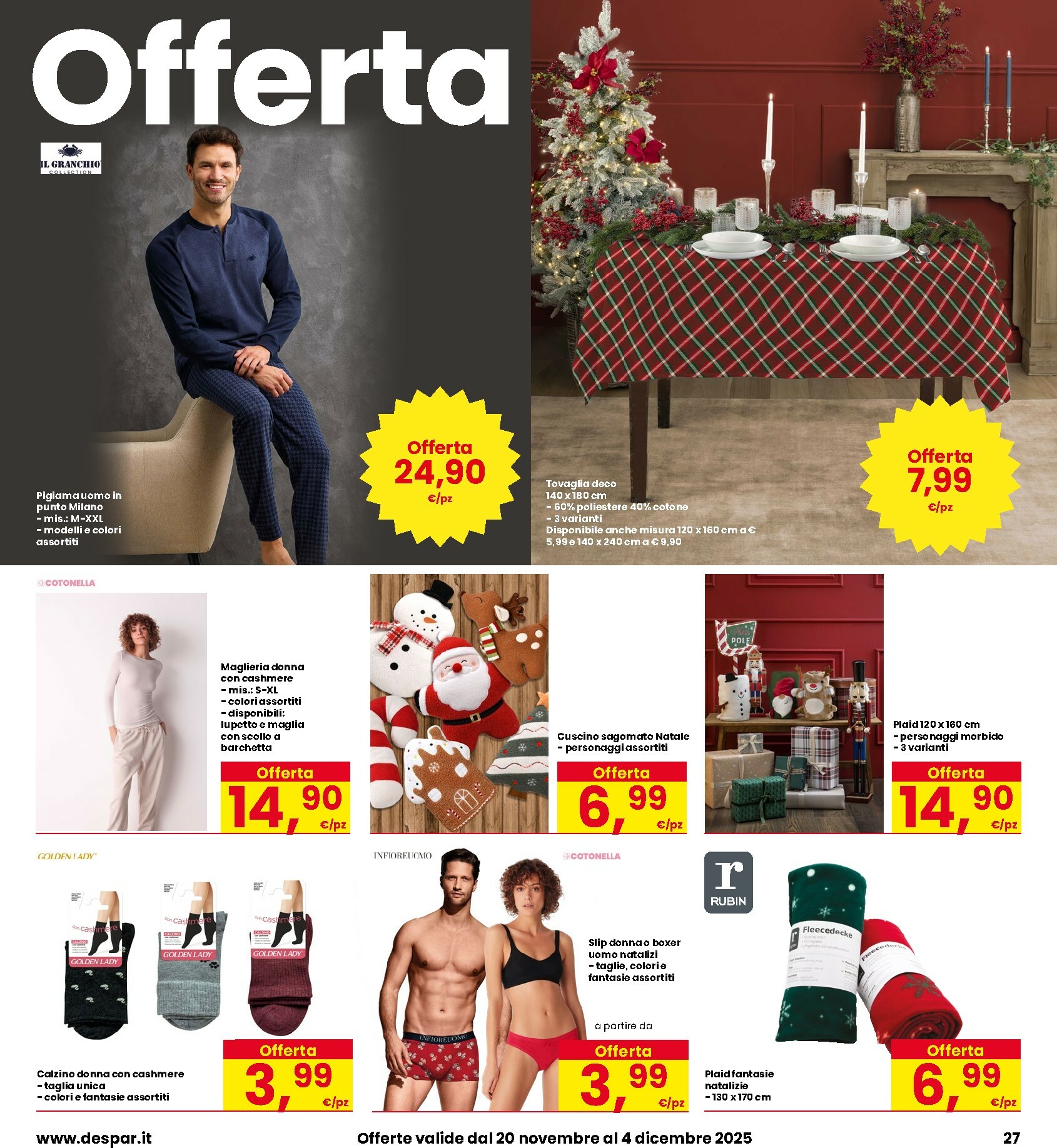 interspar - Volantino INTERSPAR valido dal 20/11 al 04/12 - page: 27
