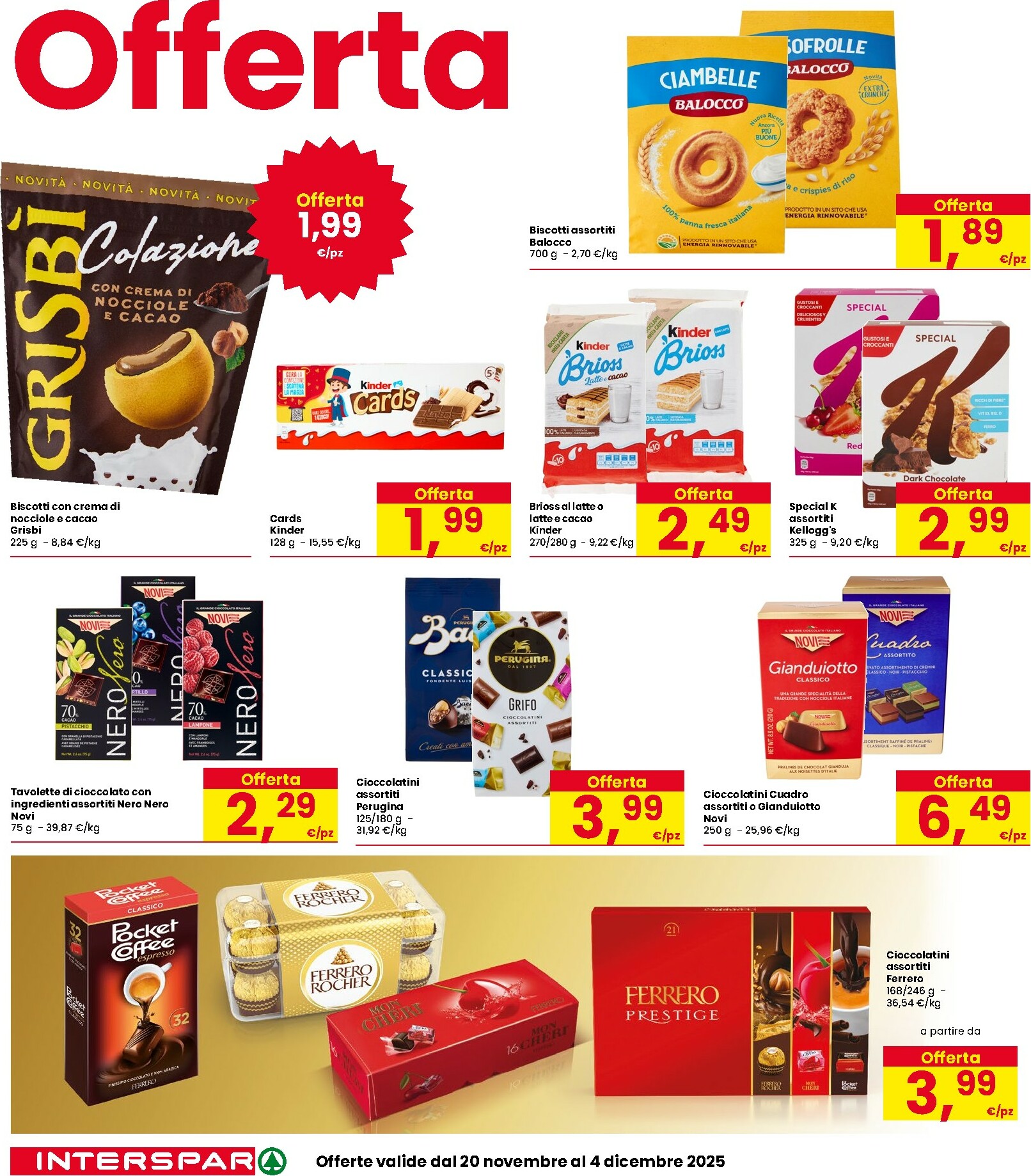 interspar - Volantino INTERSPAR valido dal 20/11 al 04/12 - page: 18