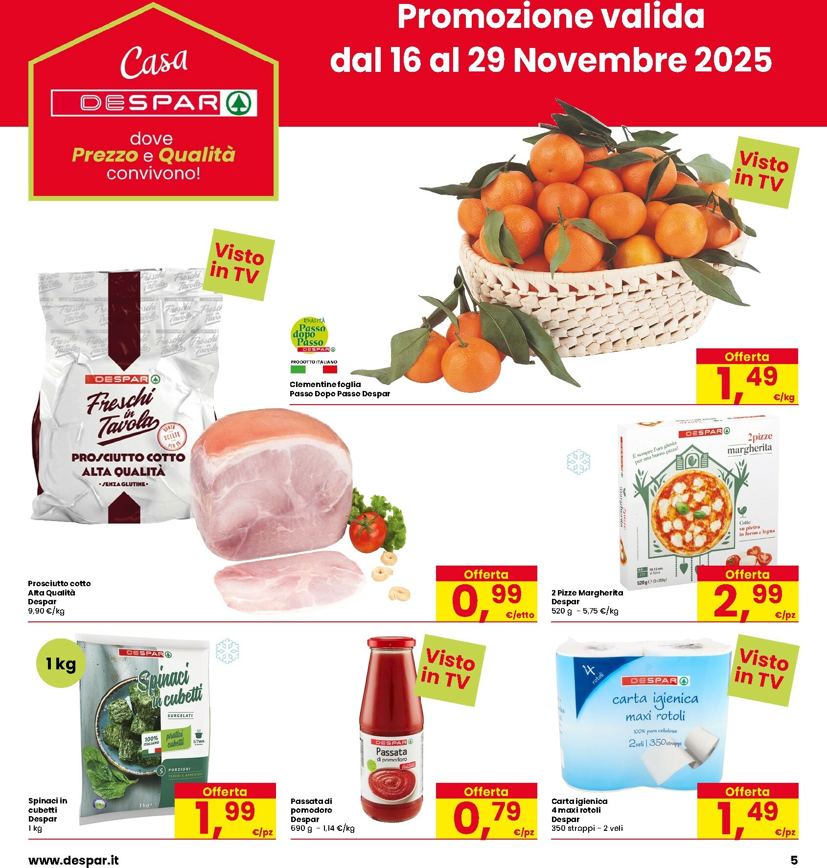 interspar - Volantino INTERSPAR valido dal 20/11 al 04/12 - page: 5