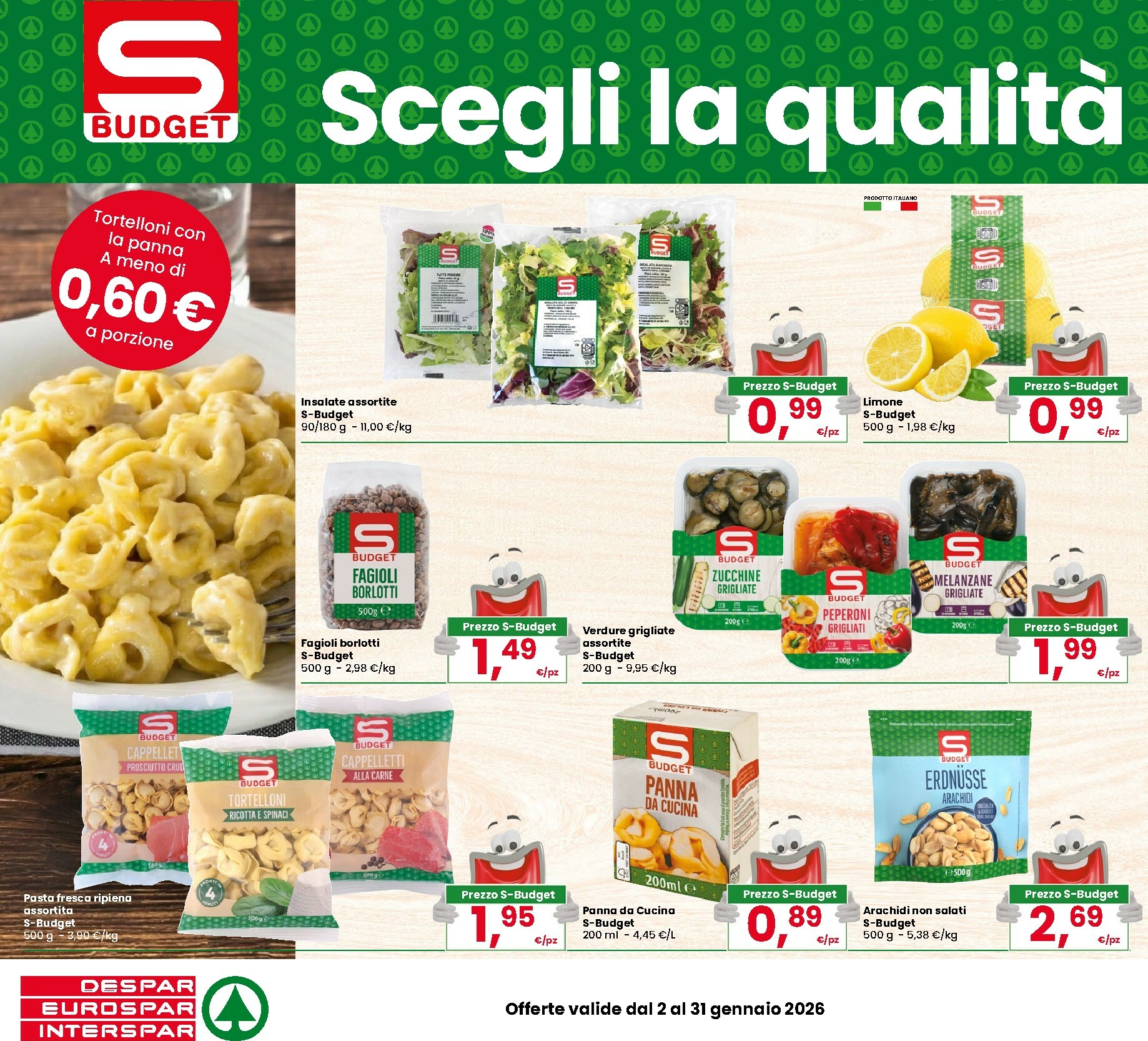 interspar - Volantino INTERSPAR - Risparmio in pista valido dal 02/01 al 31/01 - page: 2