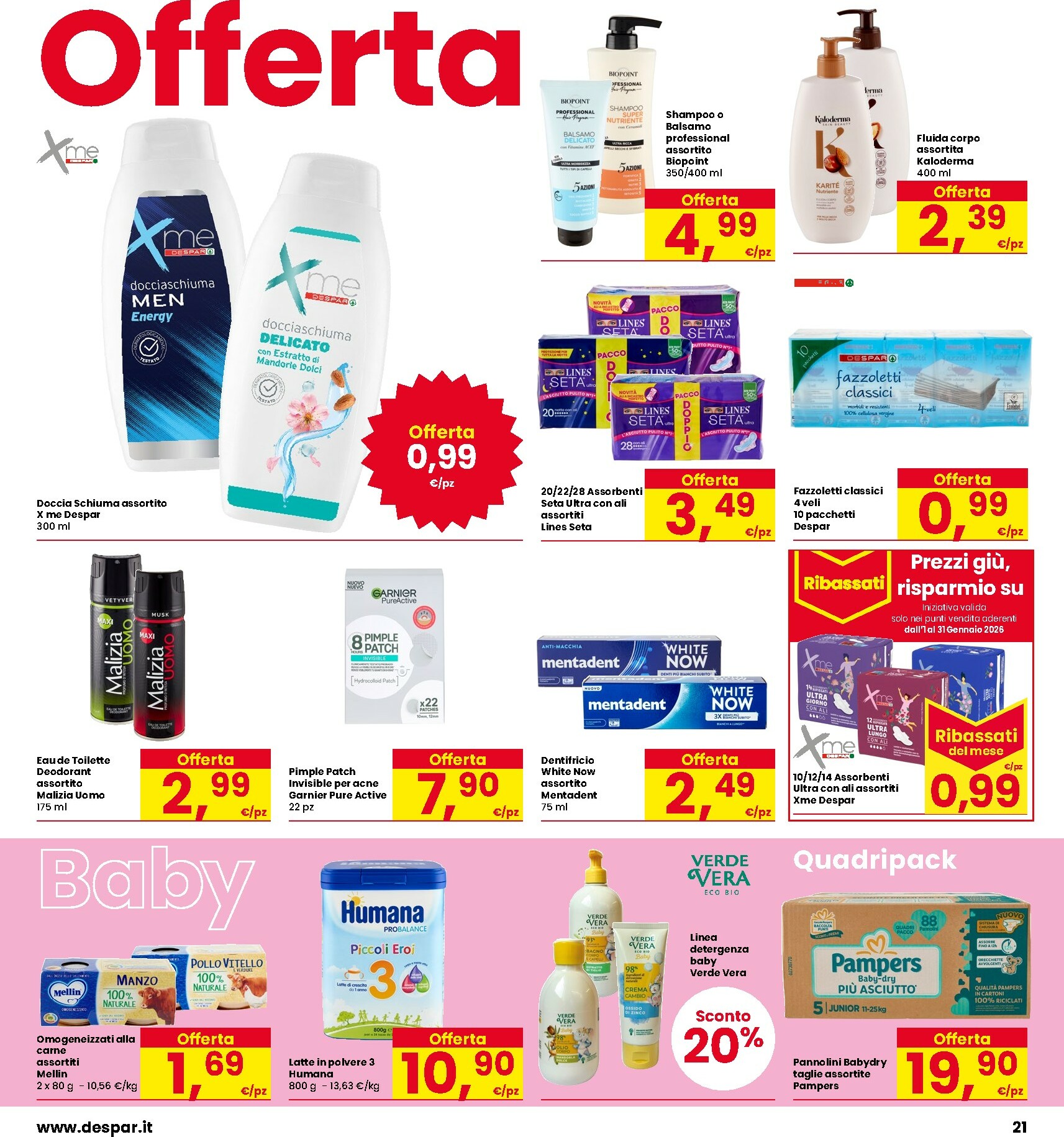 interspar - Volantino INTERSPAR valido dal 15/01 al 28/01 - page: 21