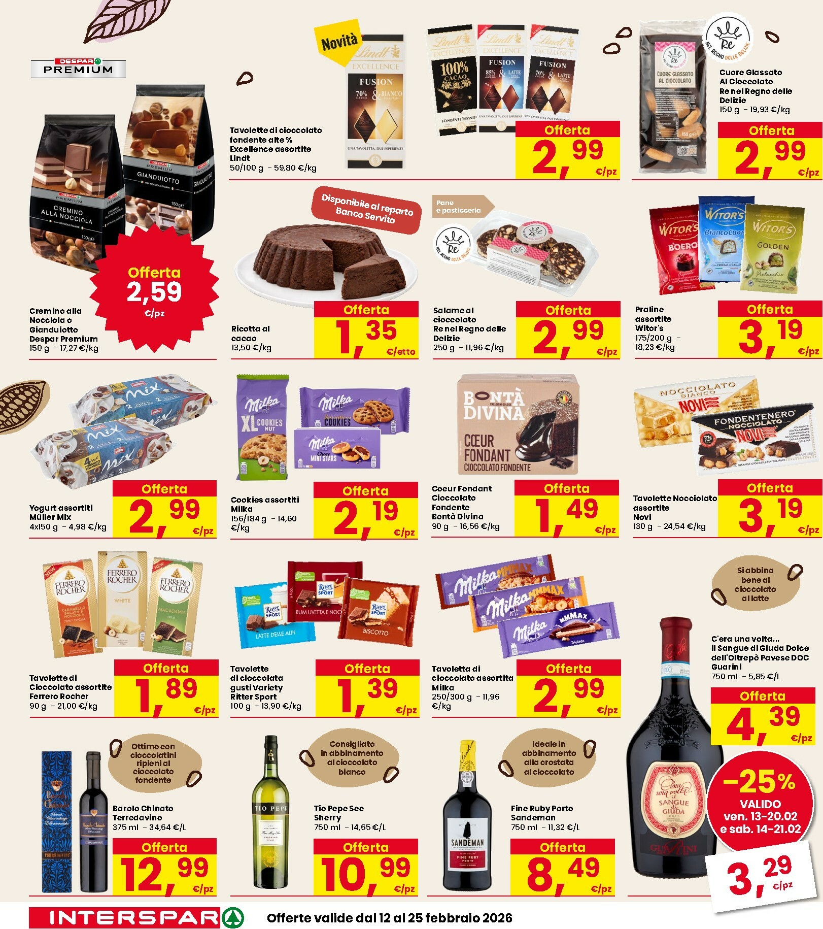 interspar - Volantino INTERSPAR valido dal 12/02/2026 al 25/02/2026 - page: 16