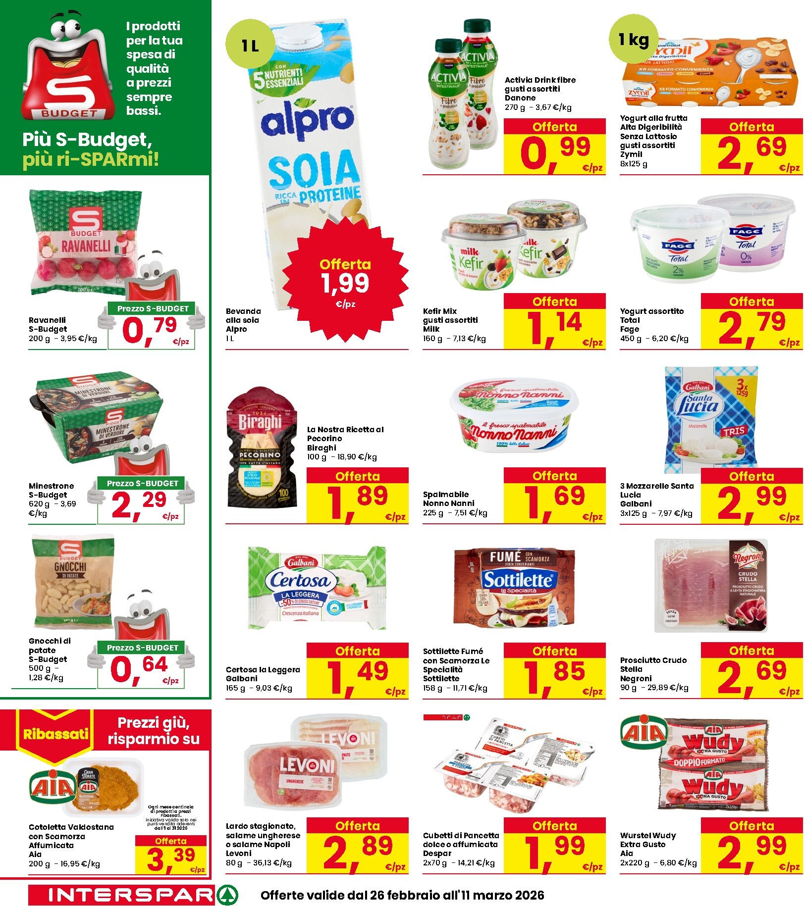 interspar - Volantino INTERSPAR valido dal 26/02/2026 al 11/03/2026 - page: 18
