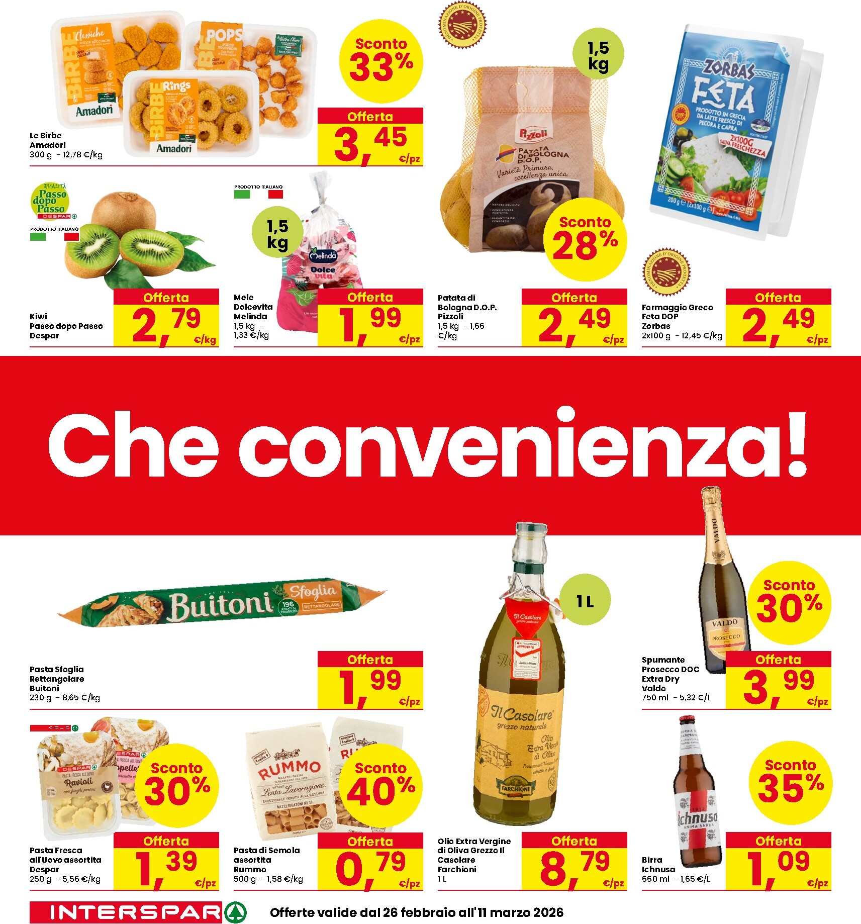 interspar - Volantino INTERSPAR valido dal 26/02/2026 al 11/03/2026 - page: 2