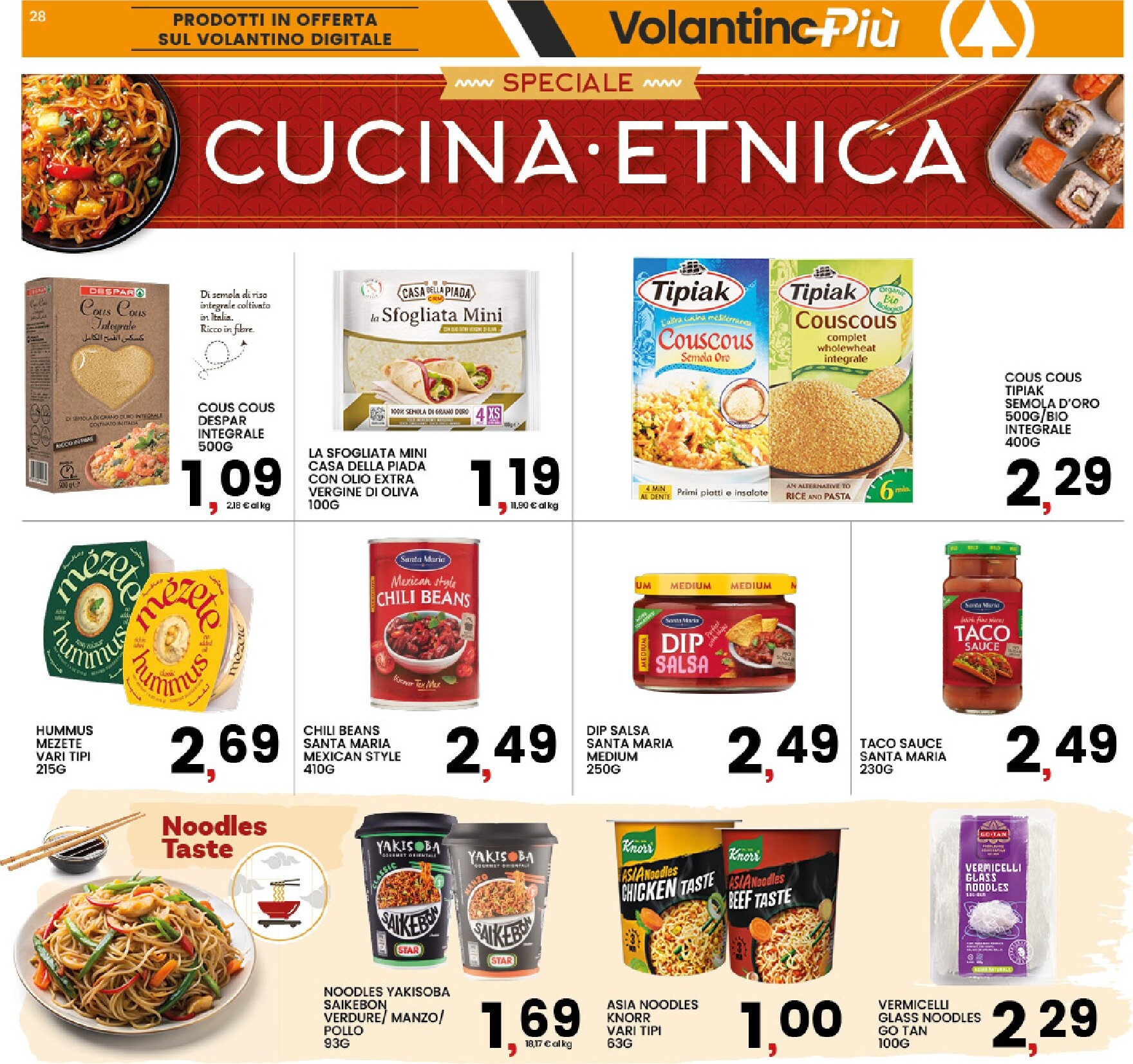 interspar - Volantino attuale di INTERSPAR - Basilicata, Puglia valido dal giovedì 09/04/2026 al domenica 19/04/2026 - page: 28