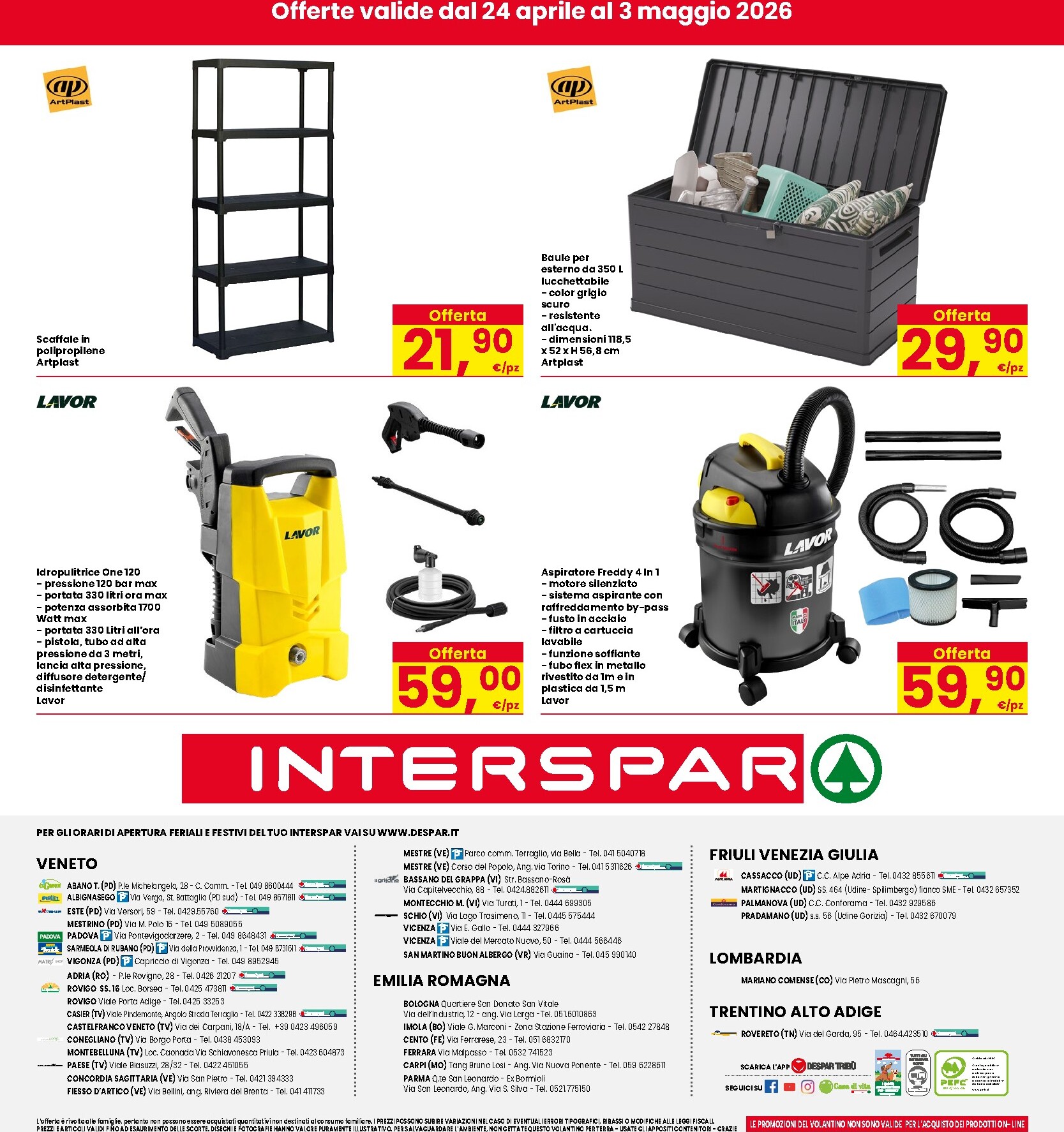 interspar - Volantino attuale di INTERSPAR valido dal venerdì 24/04/2026 al domenica 03/05/2026 - page: 32