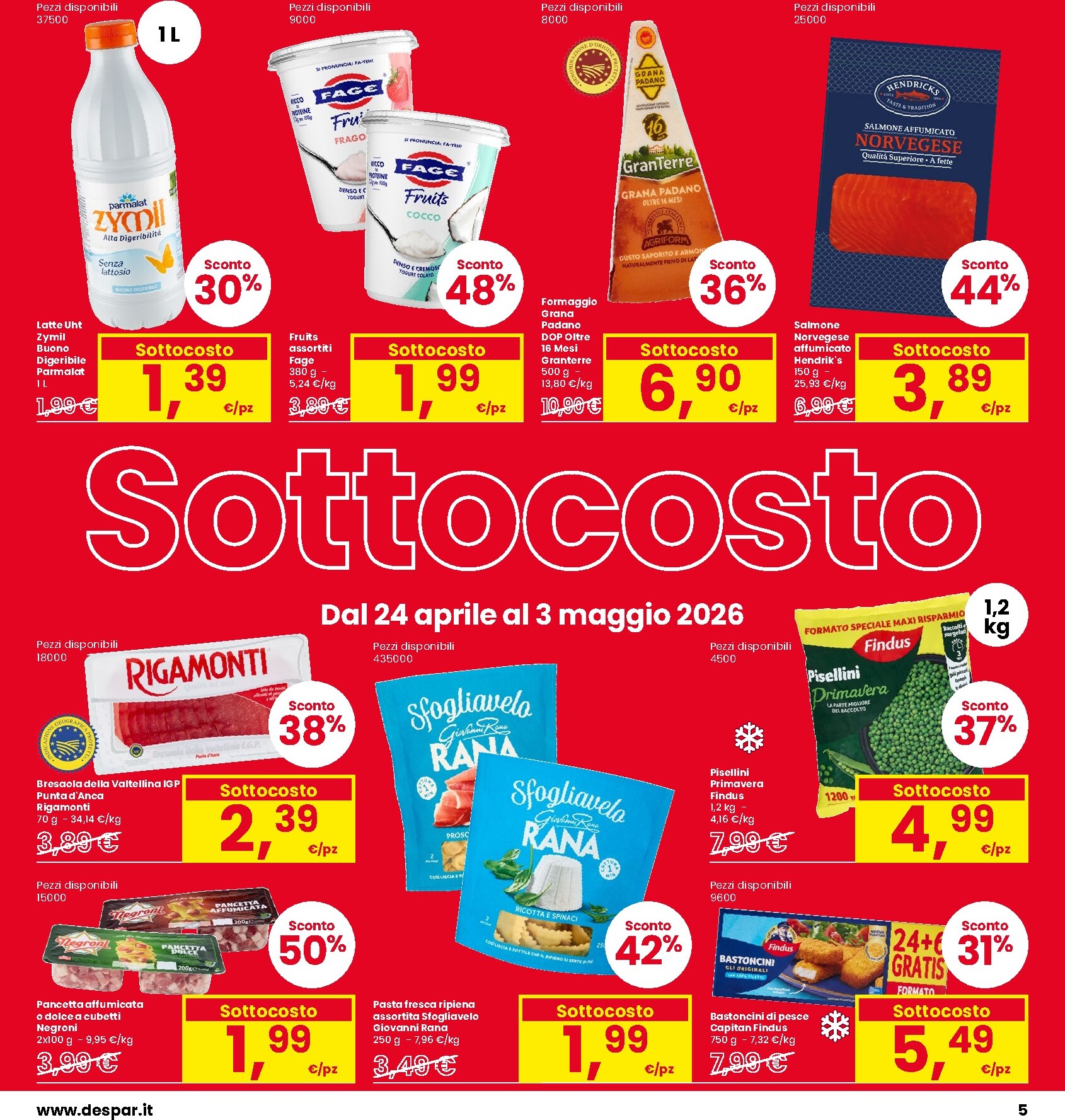 interspar - Volantino attuale di INTERSPAR valido dal venerdì 24/04/2026 al domenica 03/05/2026 - page: 5