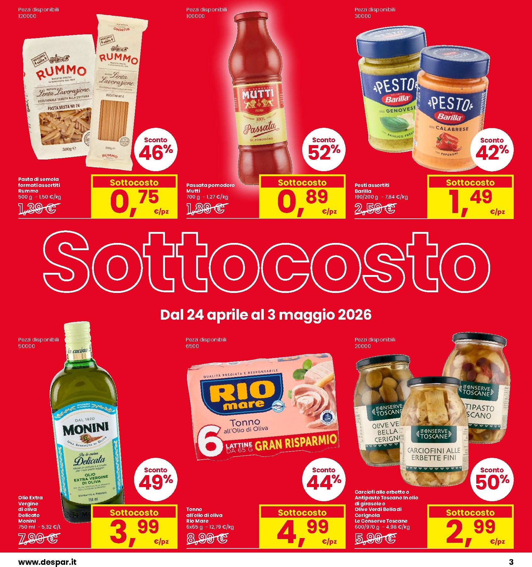 interspar - Volantino attuale di INTERSPAR valido dal venerdì 24/04/2026 al domenica 03/05/2026 - page: 3