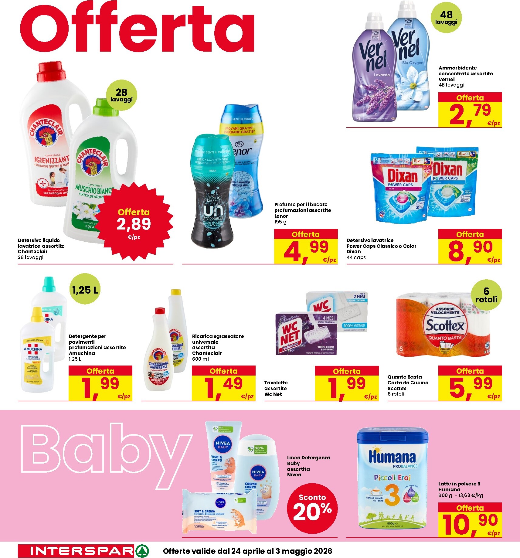 interspar - Volantino attuale di INTERSPAR valido dal venerdì 24/04/2026 al domenica 03/05/2026 - page: 28
