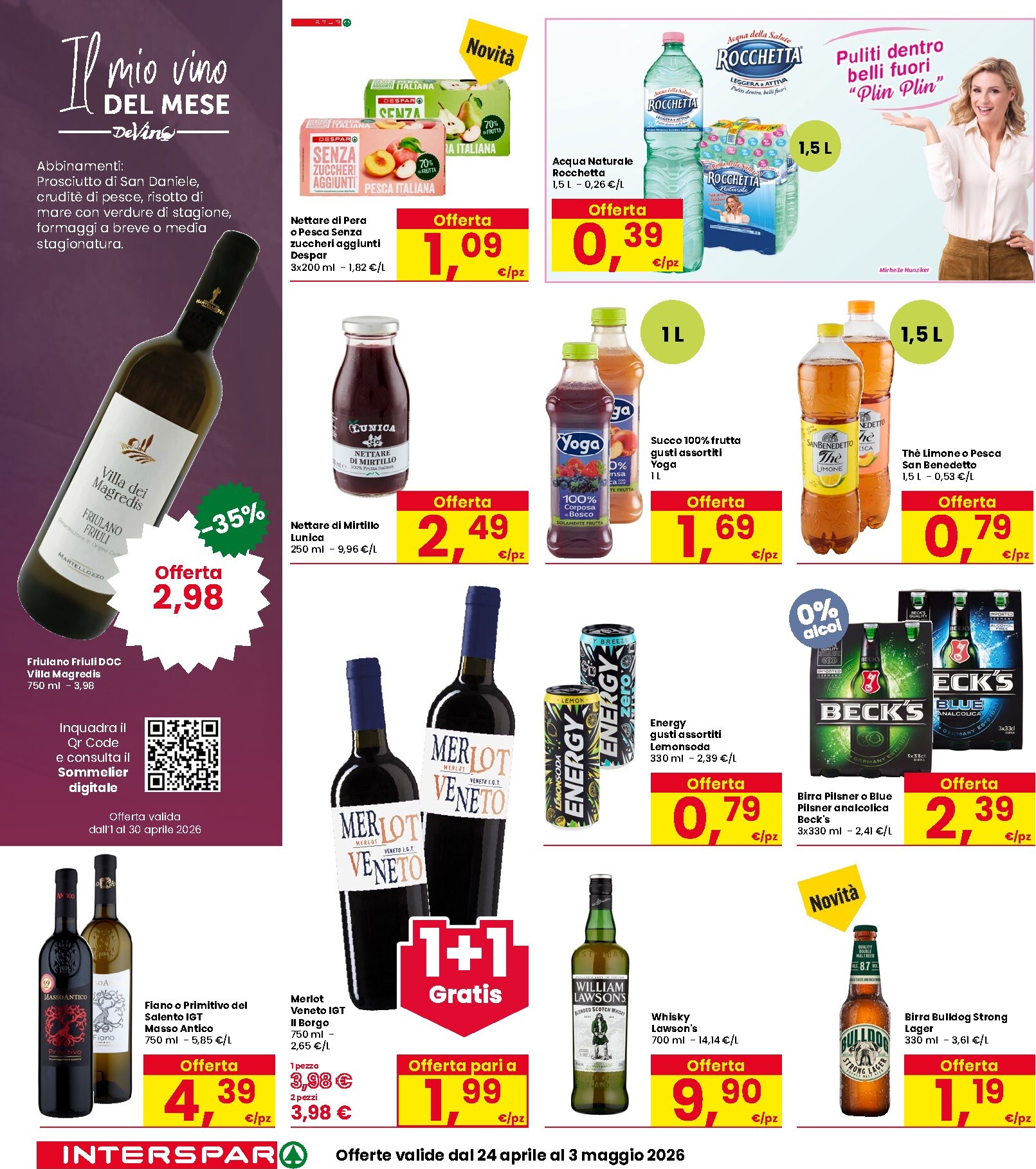 interspar - Volantino attuale di INTERSPAR valido dal venerdì 24/04/2026 al domenica 03/05/2026 - page: 22