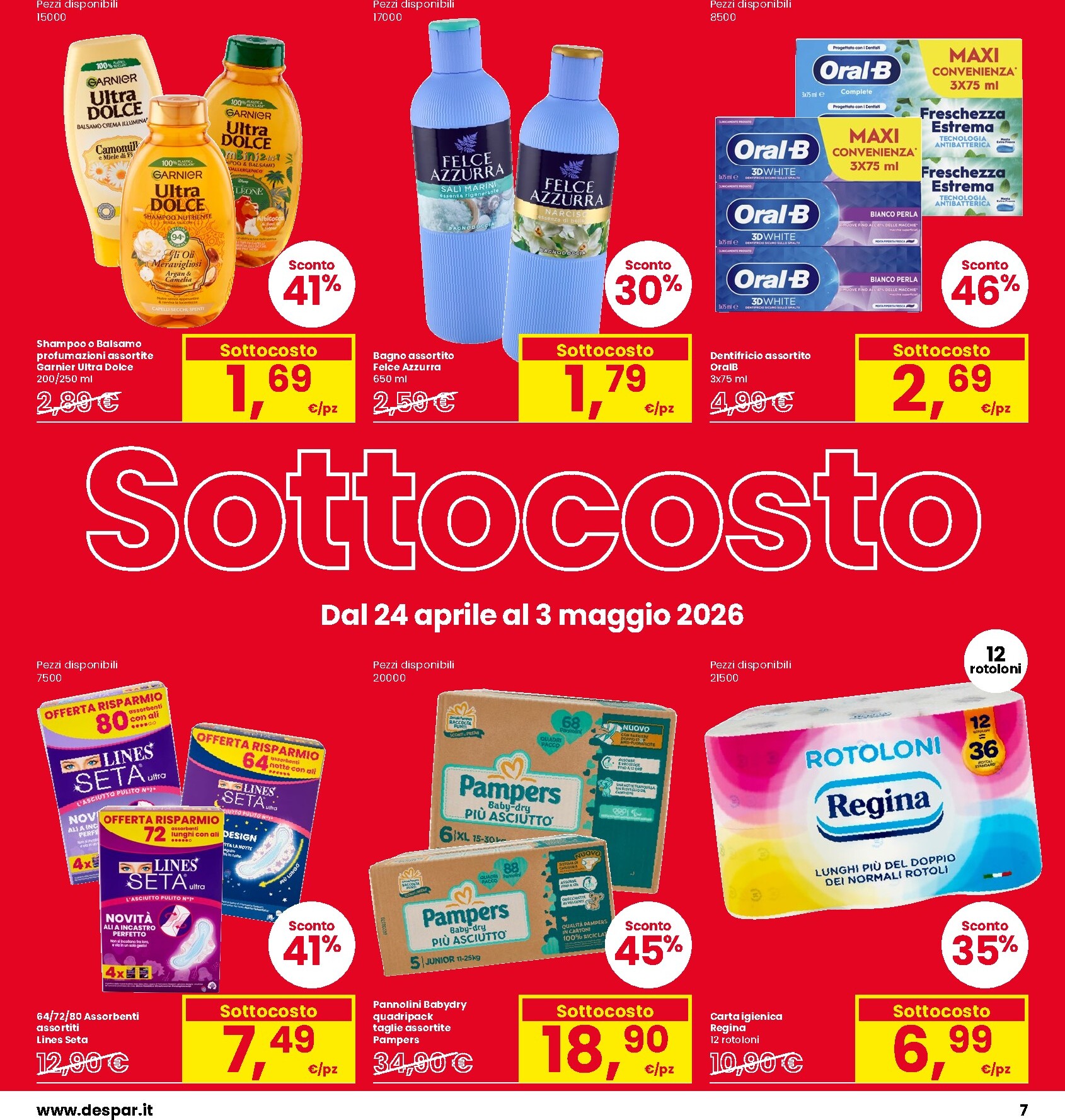 interspar - Volantino attuale di INTERSPAR valido dal venerdì 24/04/2026 al domenica 03/05/2026 - page: 7
