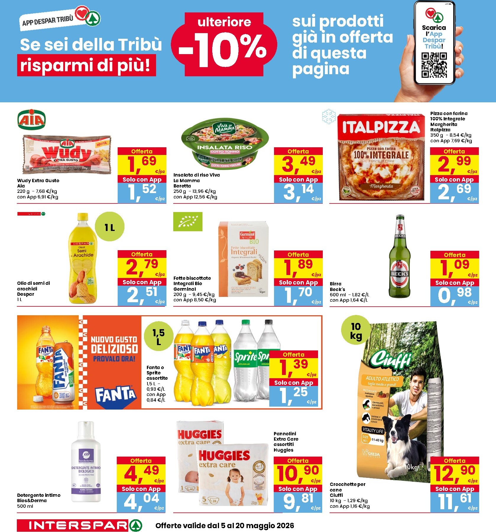 interspar - Volantino attuale di INTERSPAR valido dal martedì 05/05/2026 al mercoledì 20/05/2026 - page: 28