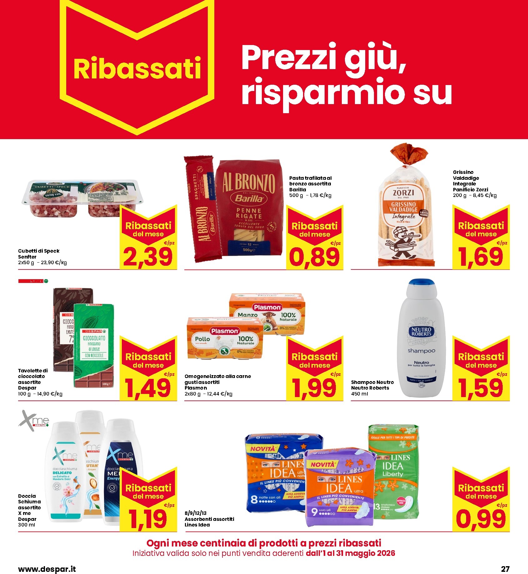interspar - Volantino attuale di INTERSPAR valido dal martedì 05/05/2026 al mercoledì 20/05/2026 - page: 27