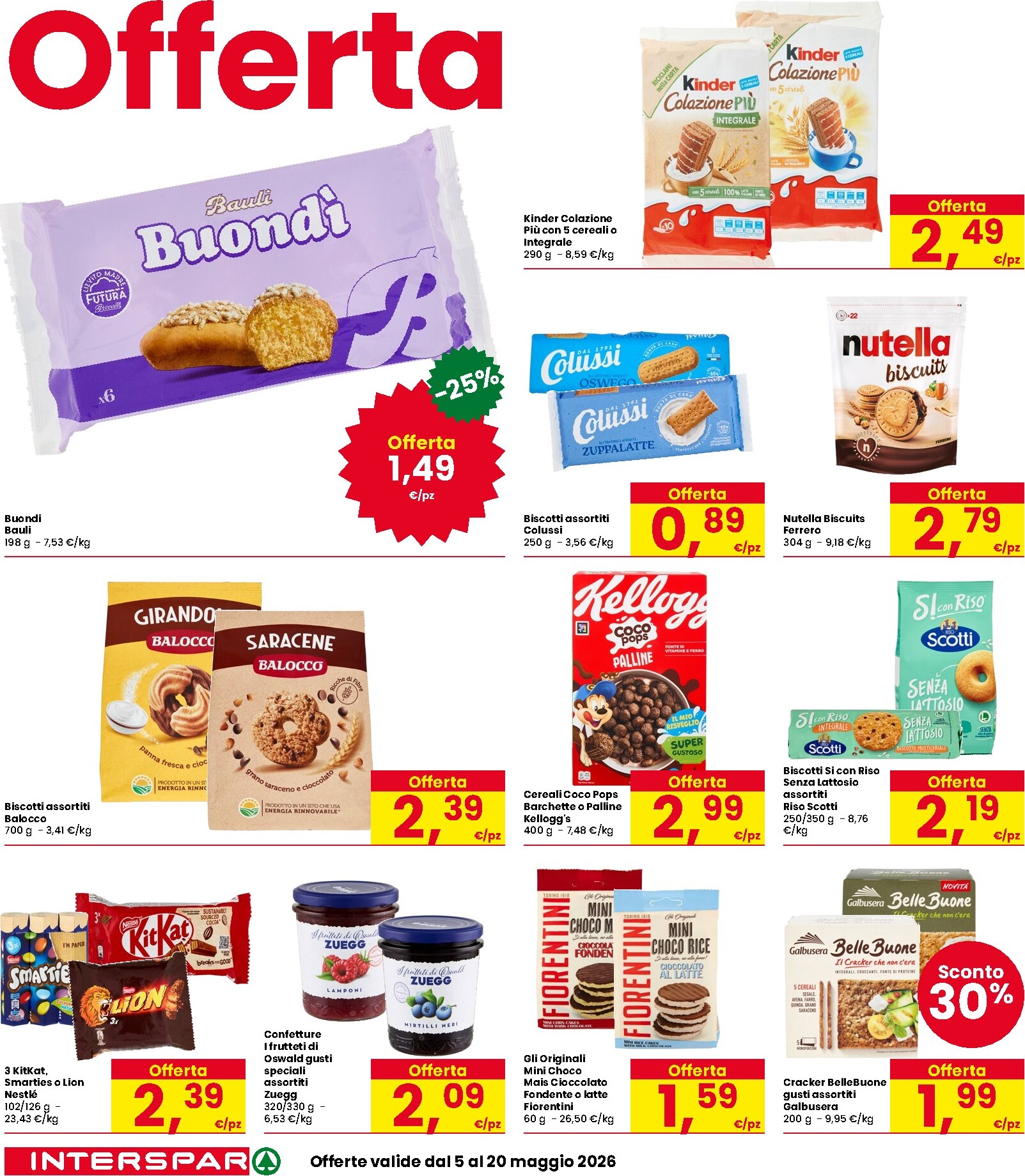 interspar - Volantino attuale di INTERSPAR valido dal martedì 05/05/2026 al mercoledì 20/05/2026 - page: 20