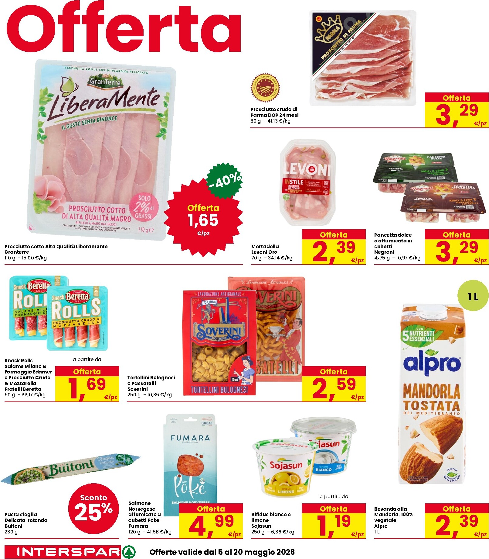 interspar - Volantino attuale di INTERSPAR valido dal martedì 05/05/2026 al mercoledì 20/05/2026 - page: 14