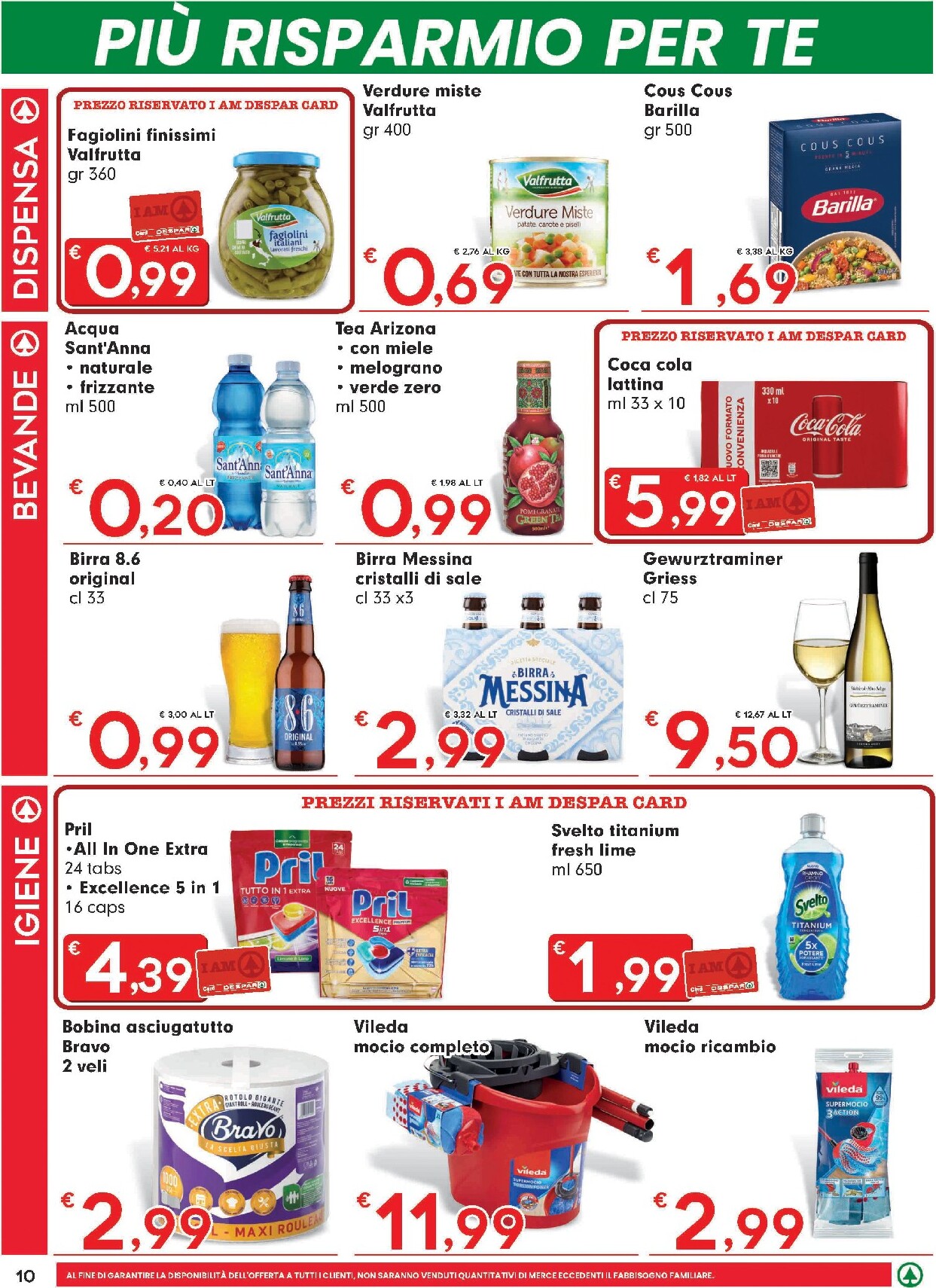 eurospar - Volantino futuro Eurospar valido dal giovedì 21/05/2026 al mercoledì 03/06/2026 - page: 10