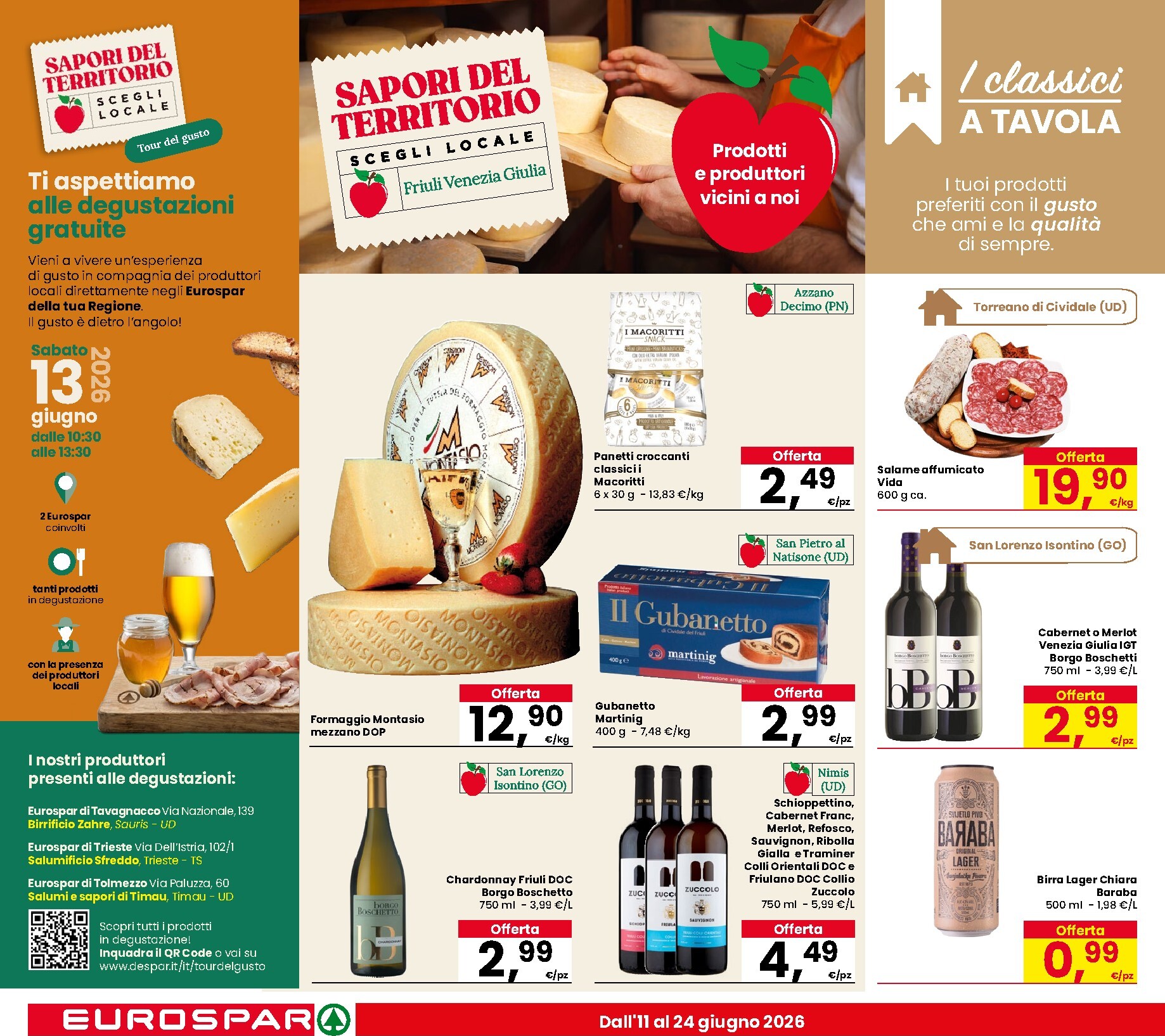 eurospar - Volantino attuale di Eurospar valido dal giovedì 11/06/2026 al mercoledì 24/06/2026 - page: 10