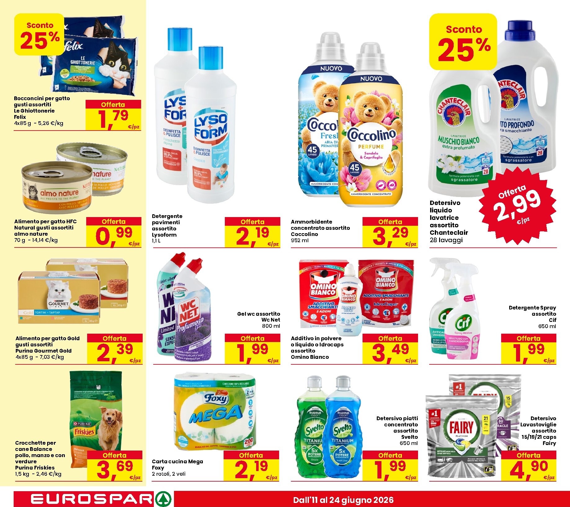 eurospar - Volantino attuale di Eurospar valido dal giovedì 11/06/2026 al mercoledì 24/06/2026 - page: 16