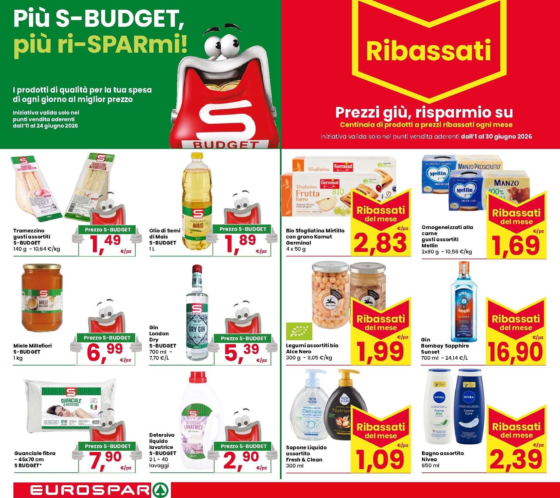 eurospar - Volantino attuale di Eurospar valido dal giovedì 11/06/2026 al mercoledì 24/06/2026 - page: 12