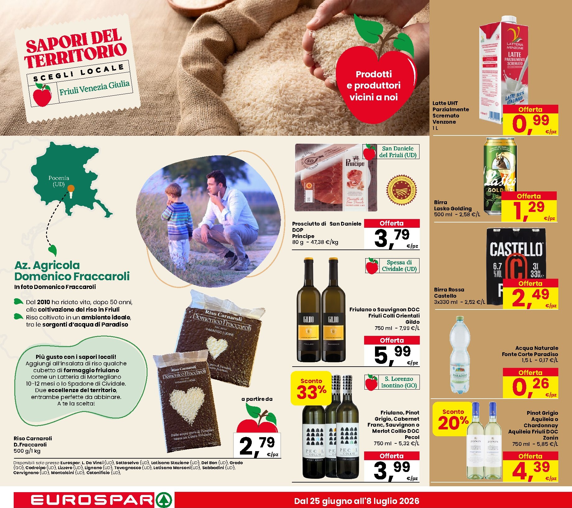 eurospar - Volantino attuale di Eurospar valido dal giovedì 25/06/2026 al mercoledì 08/07/2026 - page: 10