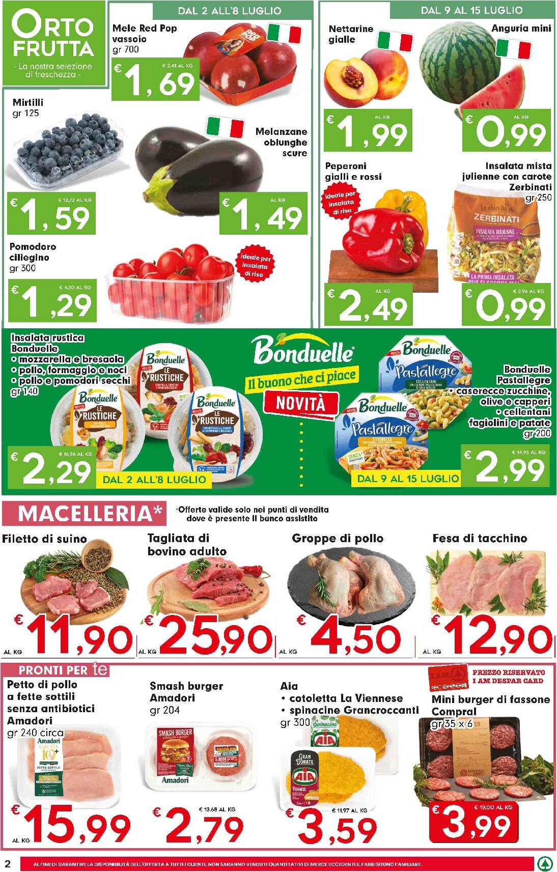 eurospar - Volantino futuro Eurospar valido dal giovedì 02/07/2026 al mercoledì 15/07/2026 - page: 2