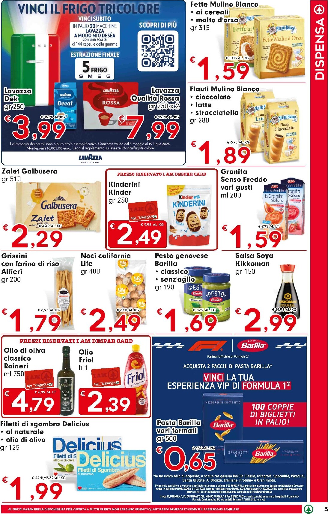 eurospar - Volantino futuro Eurospar valido dal giovedì 02/07/2026 al mercoledì 15/07/2026 - page: 5