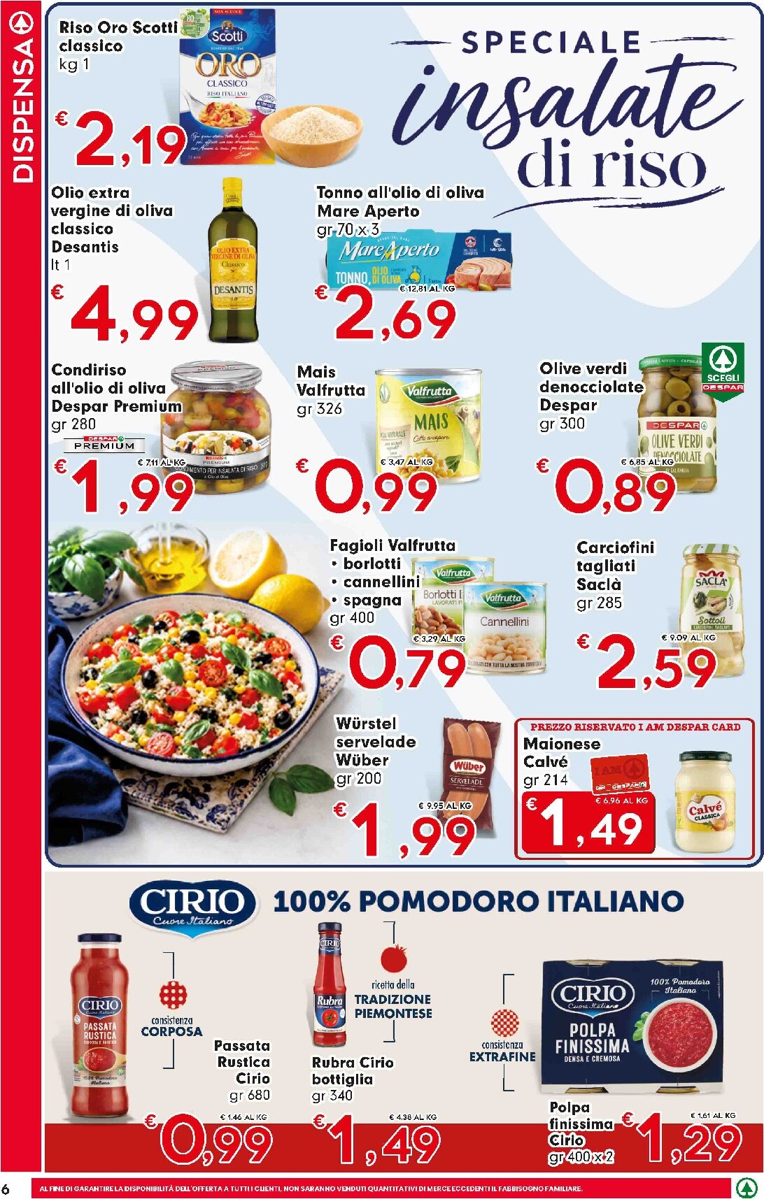 eurospar - Volantino futuro Eurospar valido dal giovedì 02/07/2026 al mercoledì 15/07/2026 - page: 6