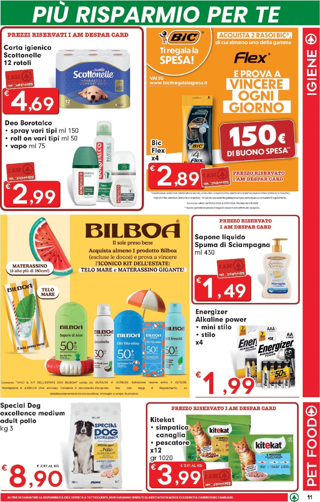 eurospar - Volantino futuro Eurospar valido dal giovedì 16/07/2026 al mercoledì 29/07/2026 - page: 11