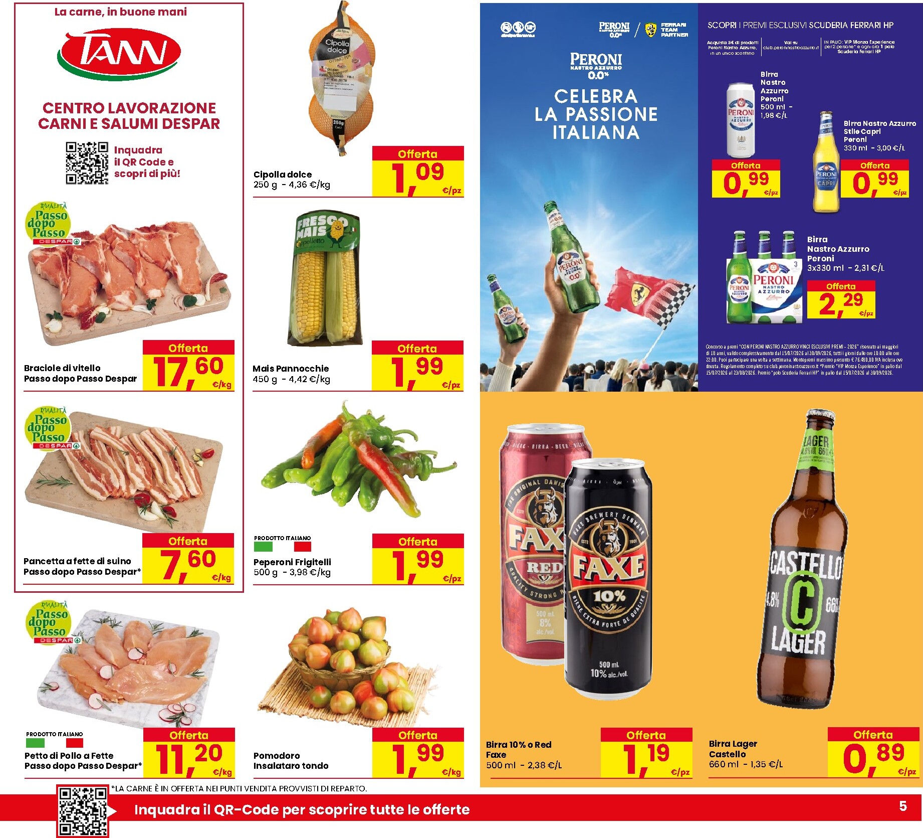 eurospar - Volantino attuale di Eurospar valido dal giovedì 06/08/2026 al mercoledì 19/08/2026 - page: 5