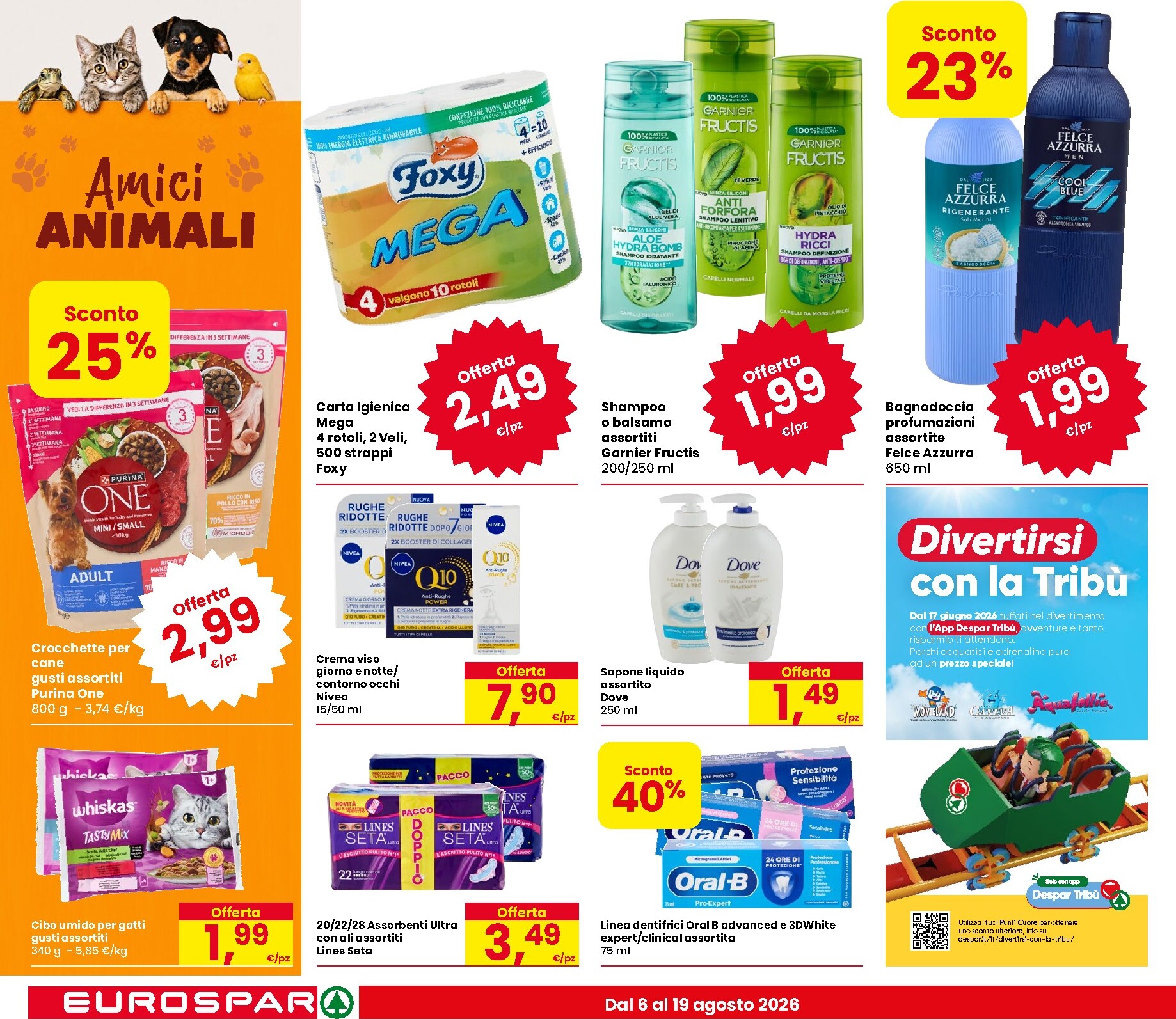 eurospar - Volantino attuale di Eurospar valido dal giovedì 06/08/2026 al mercoledì 19/08/2026 - page: 18