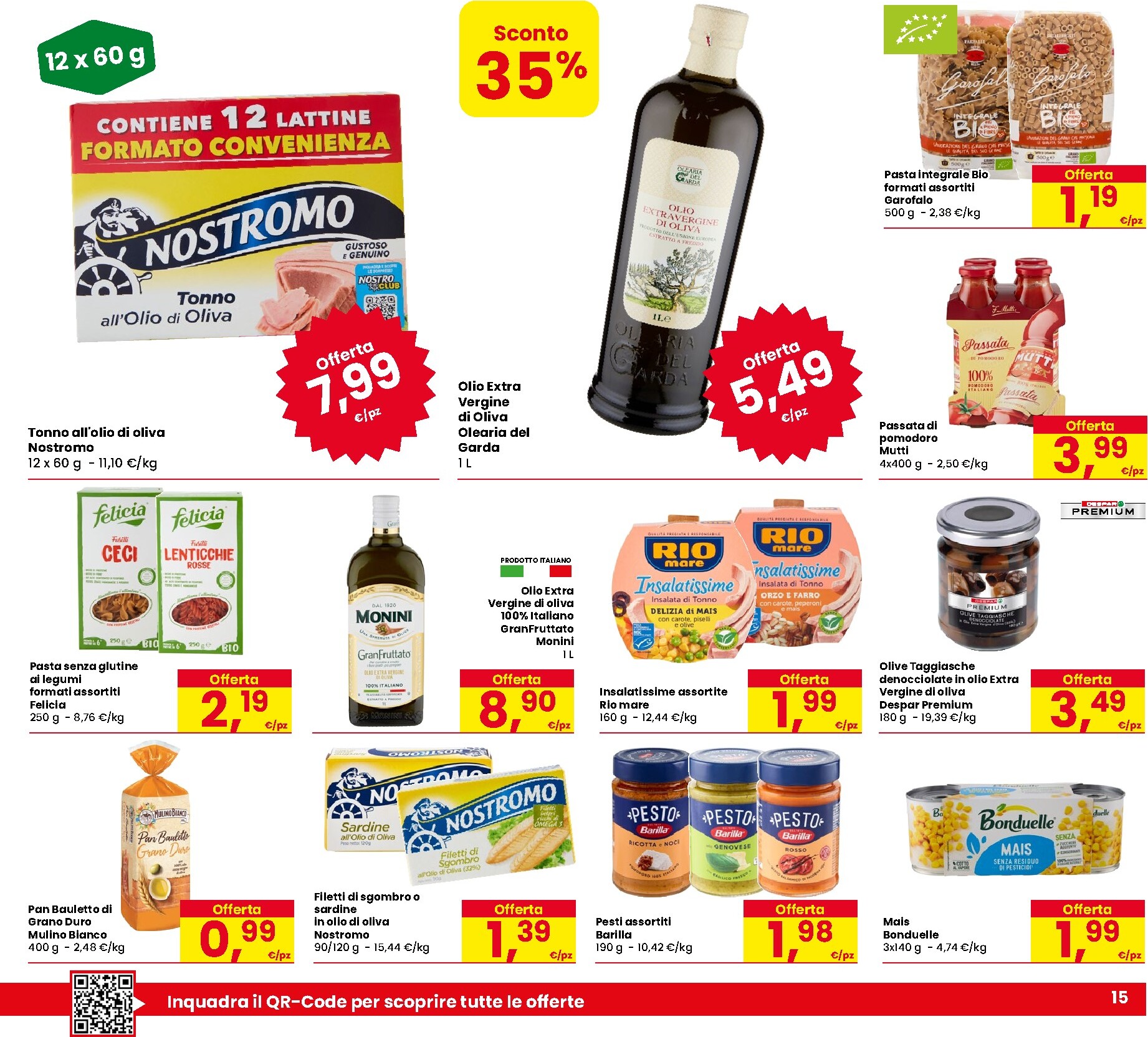 eurospar - Volantino attuale di Eurospar valido dal giovedì 06/08/2026 al mercoledì 19/08/2026 - page: 15