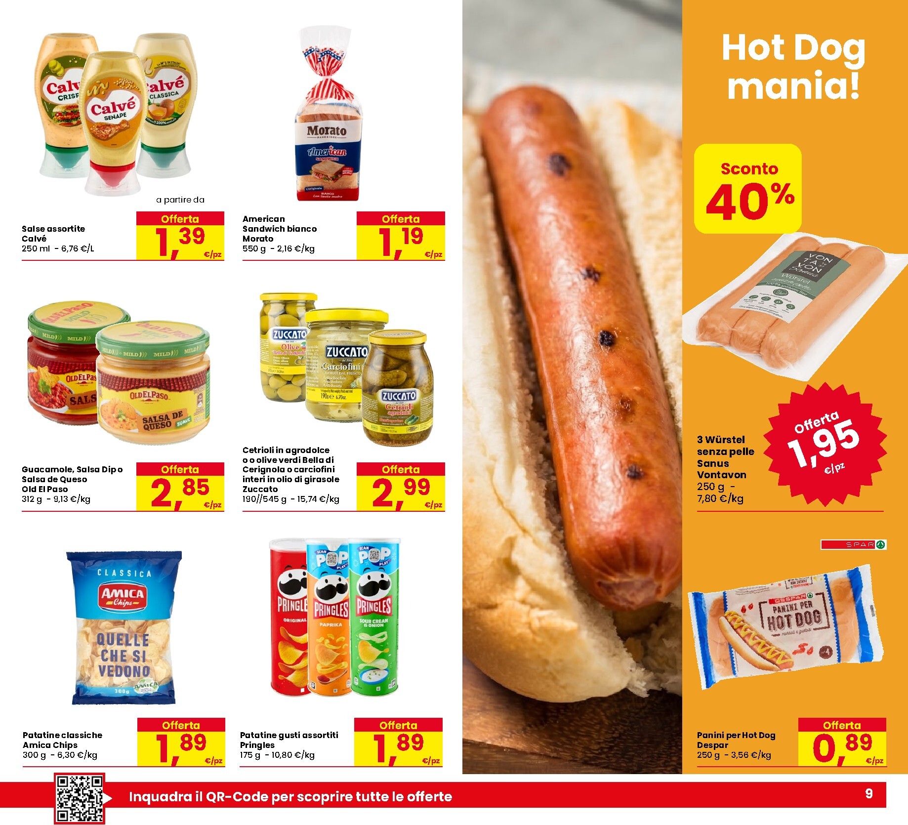 eurospar - Volantino attuale di Eurospar valido dal giovedì 06/08/2026 al mercoledì 19/08/2026 - page: 9