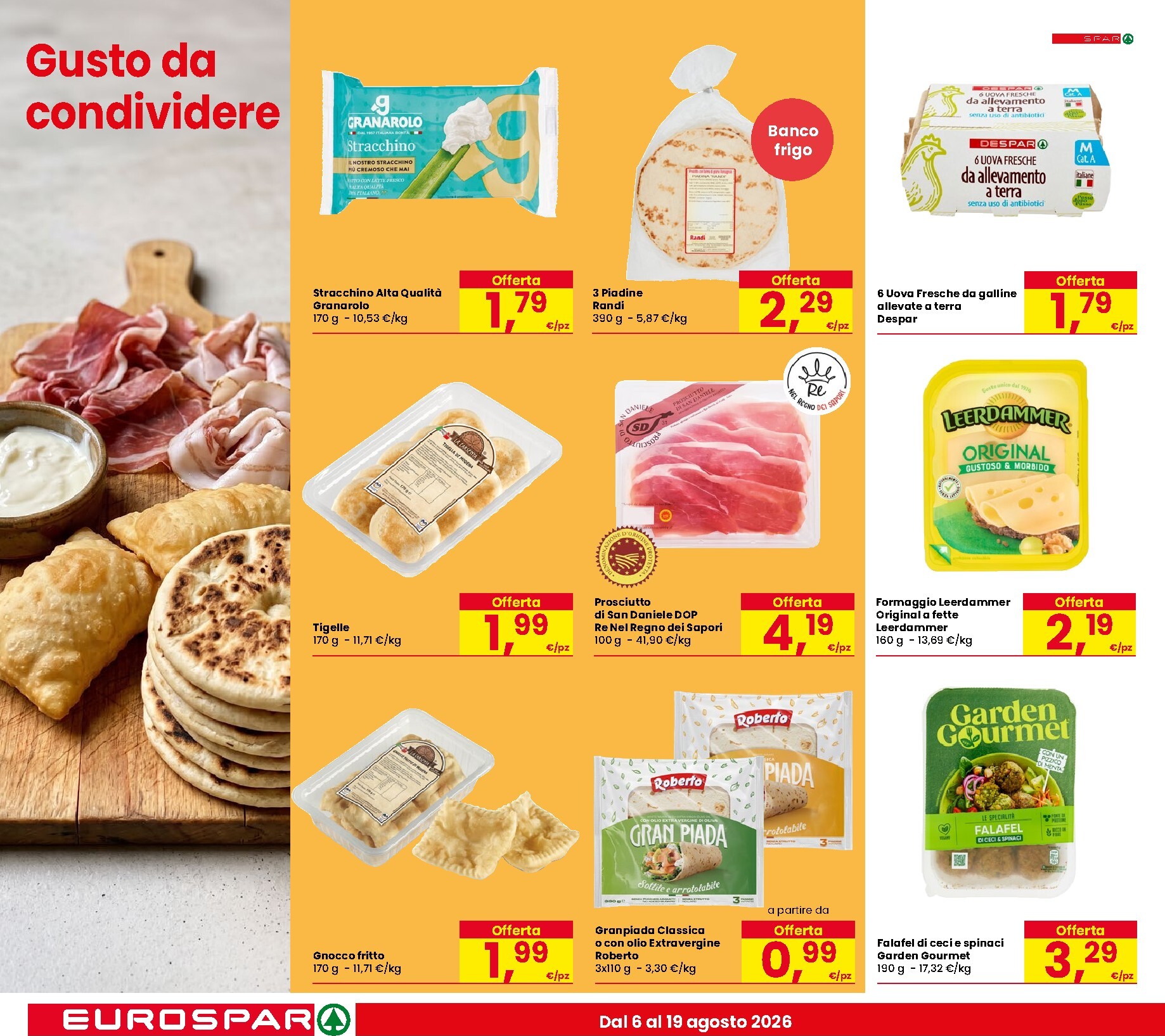 eurospar - Volantino attuale di Eurospar valido dal giovedì 06/08/2026 al mercoledì 19/08/2026 - page: 8