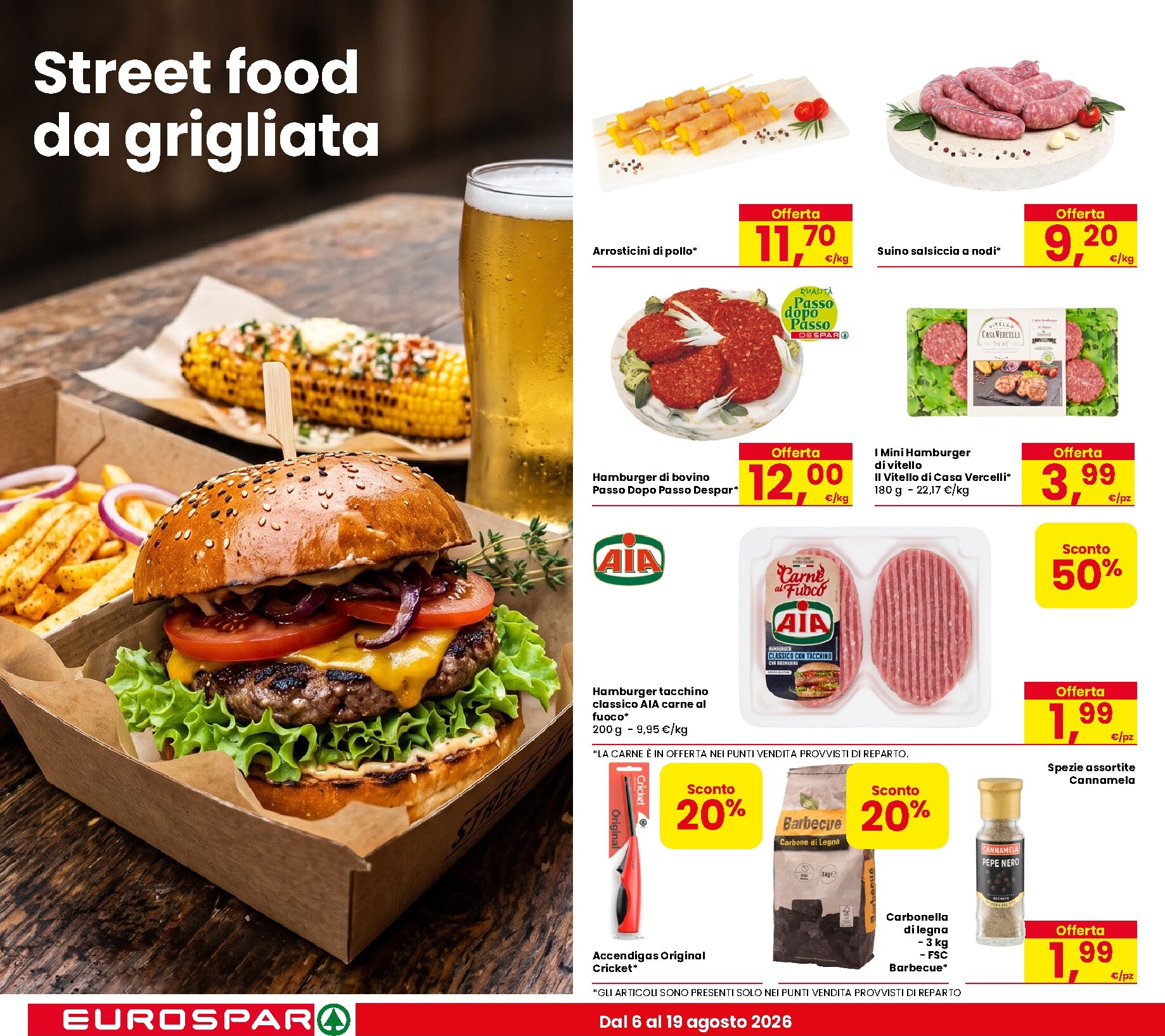 eurospar - Volantino attuale di Eurospar valido dal giovedì 06/08/2026 al mercoledì 19/08/2026 - page: 4