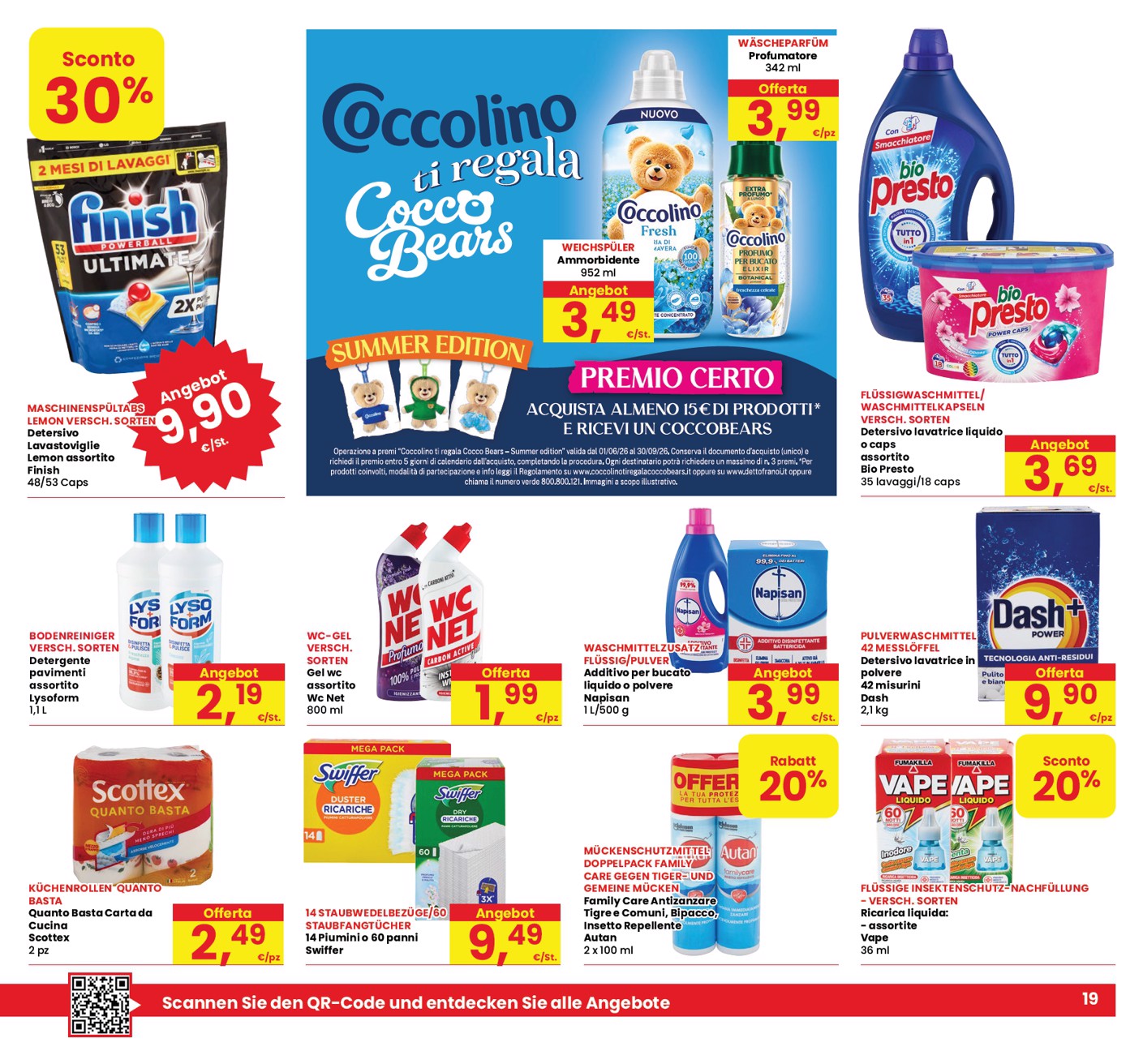 eurospar - Volantino attuale di Eurospar - Tutto Nuovo multilingue valido dal giovedì 06/08/2026 al mercoledì 19/08/2026 - page: 19