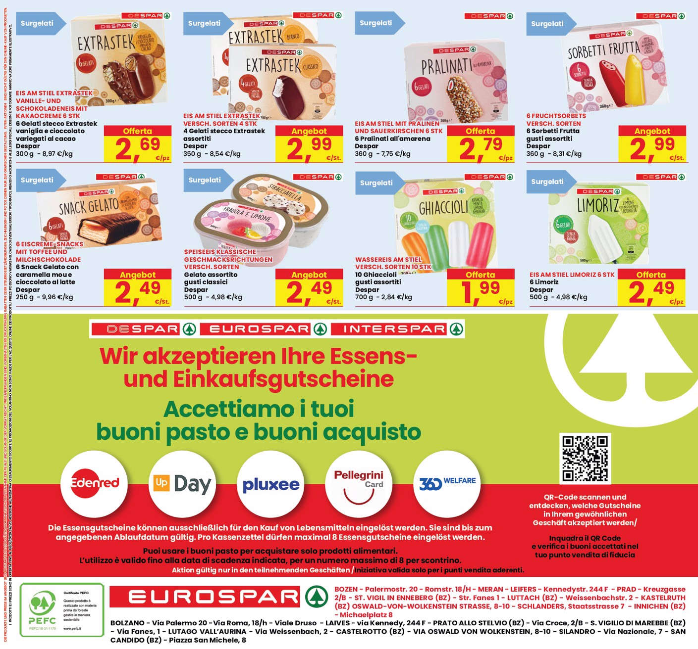 eurospar - Volantino attuale di Eurospar - Tutto Nuovo multilingue valido dal giovedì 06/08/2026 al mercoledì 19/08/2026 - page: 20