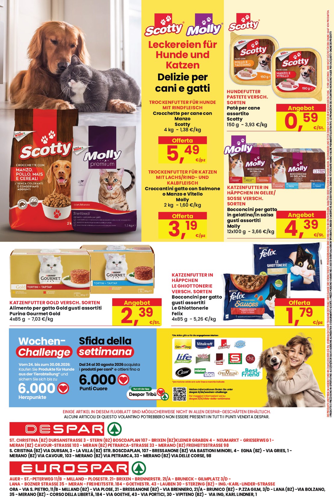 eurospar - Volantino attuale di Eurospar & Despar valido dal giovedì 20/08/2026 al mercoledì 02/09/2026 - page: 16