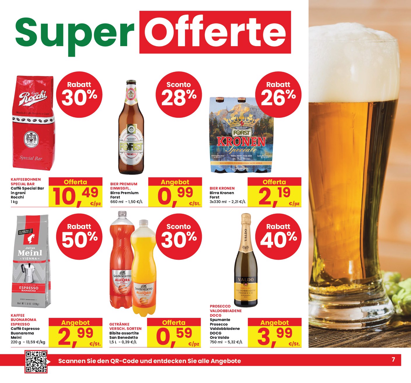 eurospar - Volantino attuale di Eurospar - Bozen, Bolzano valido dal giovedì 20/08/2026 al mercoledì 02/09/2026 - page: 7