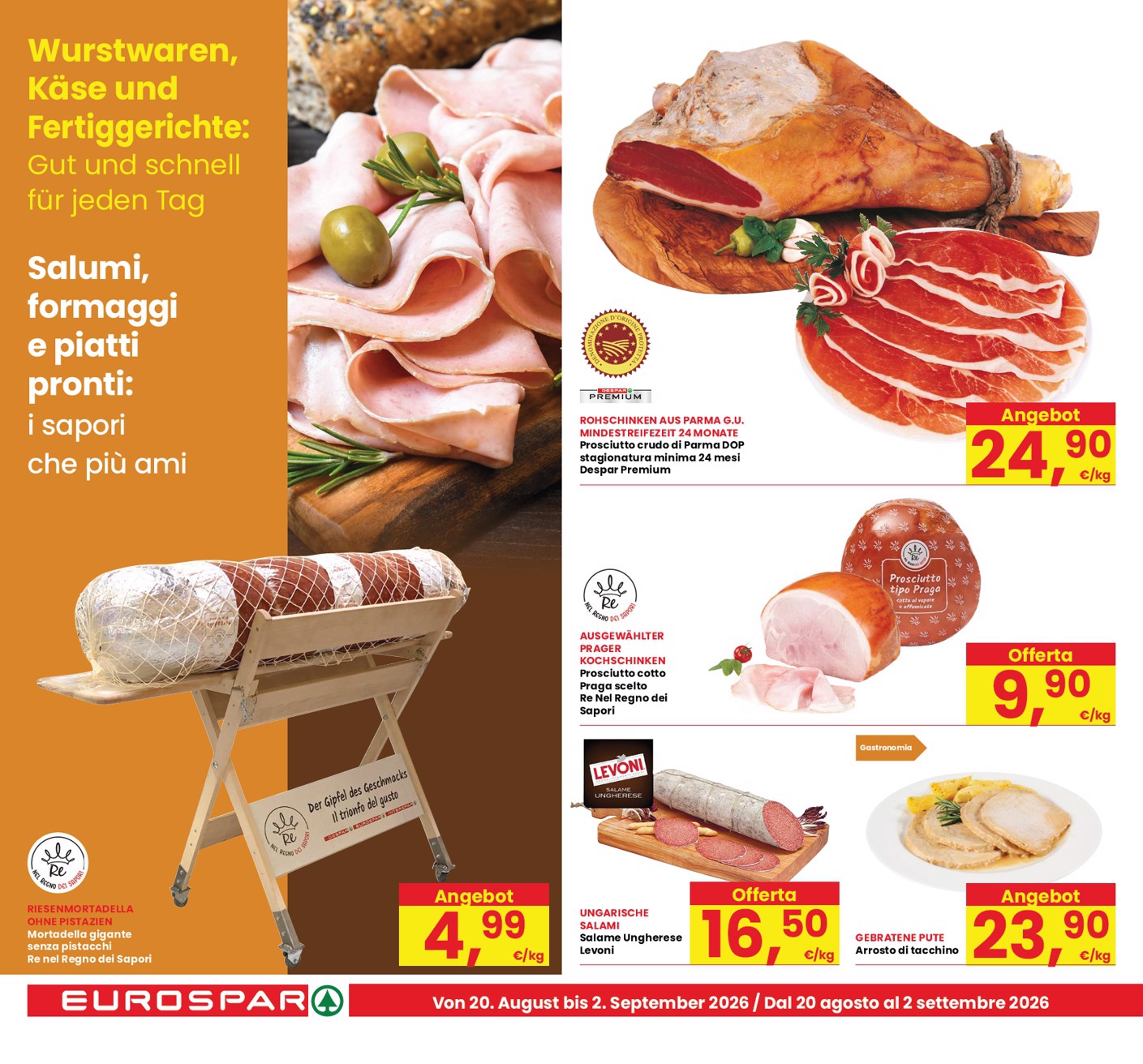 eurospar - Volantino attuale di Eurospar - Bozen, Bolzano valido dal giovedì 20/08/2026 al mercoledì 02/09/2026 - page: 16