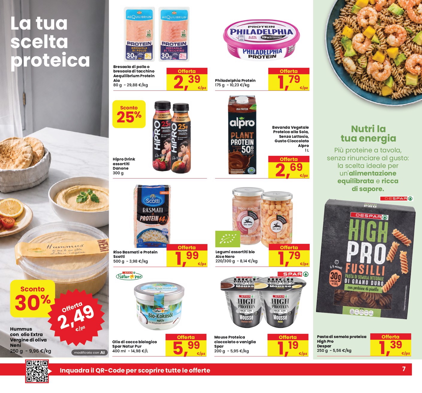 eurospar - Volantino attuale di Eurospar valido dal giovedì 20/08/2026 al mercoledì 02/09/2026 - page: 7