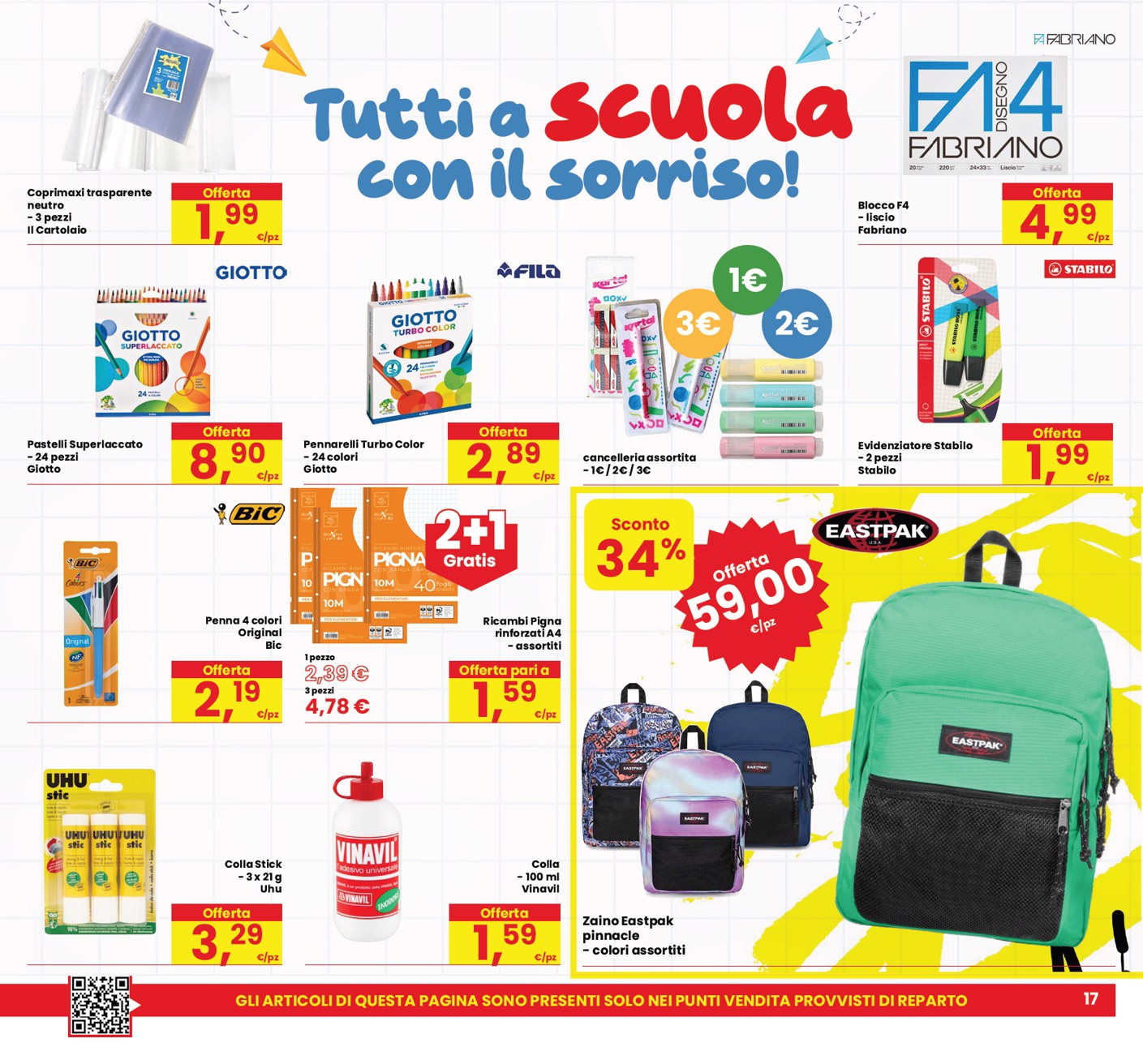 eurospar - Volantino attuale di Eurospar - Sconti di Qualità valido dal giovedì 03/09/2026 al mercoledì 16/09/2026 - page: 17