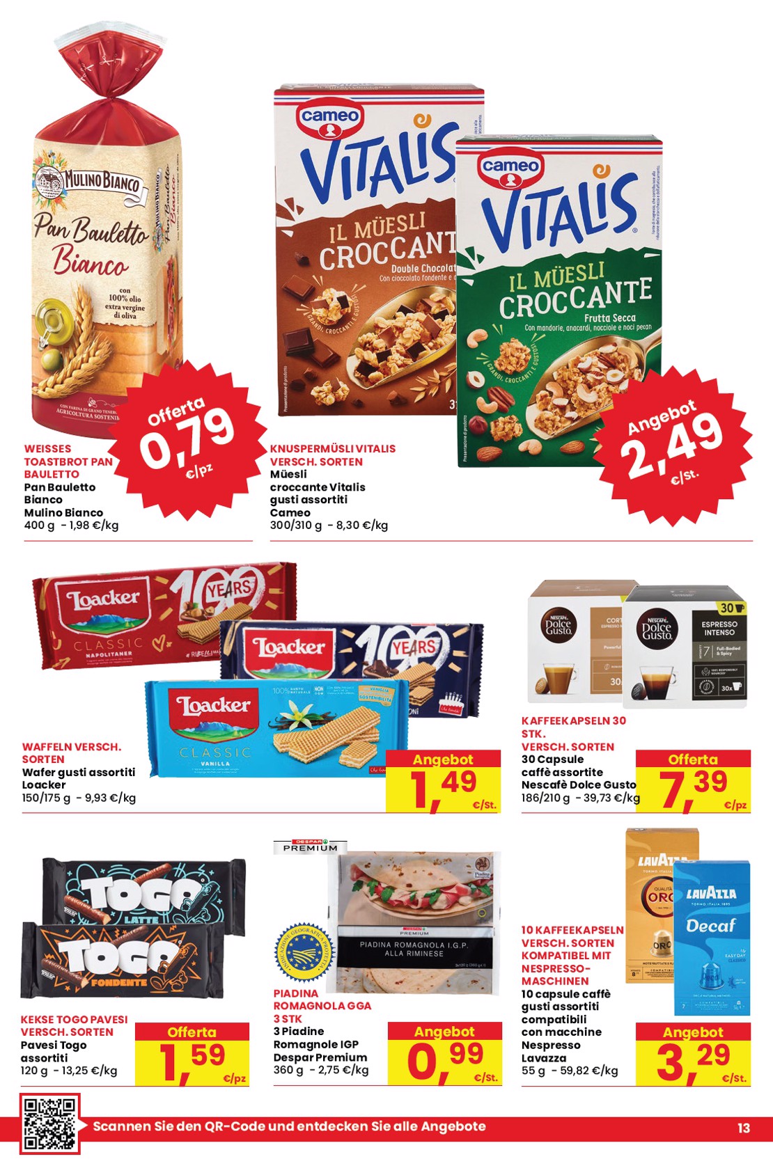 eurospar - Volantino attuale di Eurospar & Despar valido dal giovedì 03/09/2026 al mercoledì 16/09/2026 - page: 13