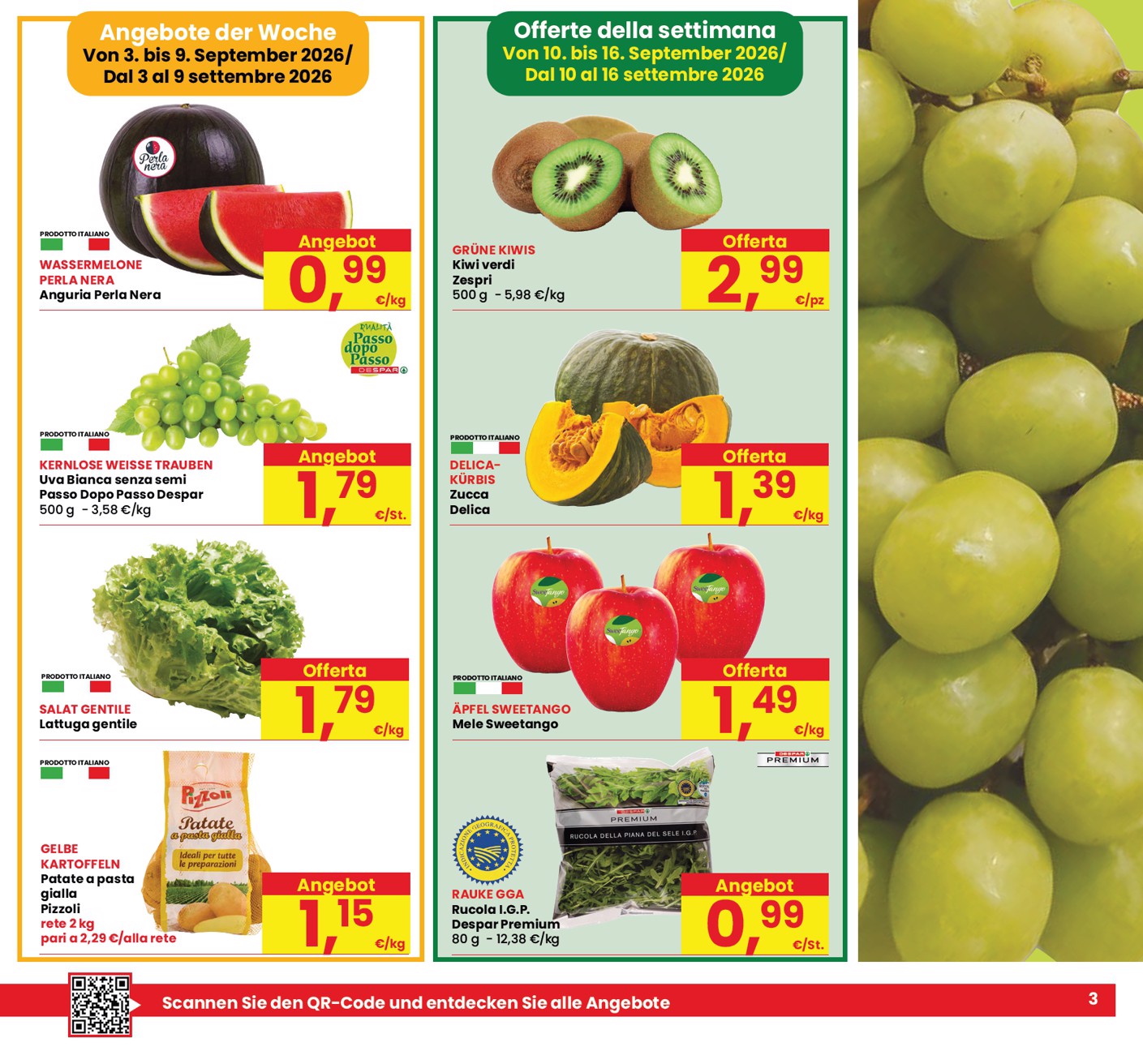 eurospar - Volantino attuale di Eurospar - Bozen, Bolzano valido dal giovedì 03/09/2026 al mercoledì 16/09/2026 - page: 3